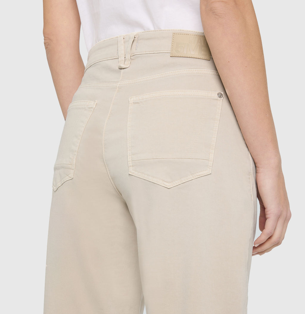 MAC JEANS - DANNI 2.3, Authentic High Stretch Gabardine - Barrel Fit - 3107-00-0423L-208V - beige
