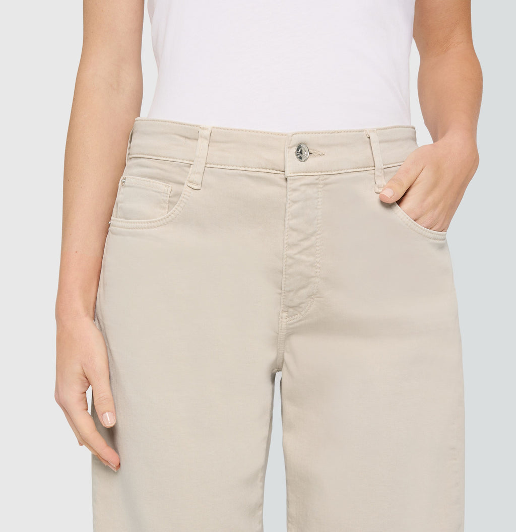 MAC JEANS - DANNI 2.3, Authentic High Stretch Gabardine - Barrel Fit - 3107-00-0423L-208V - beige