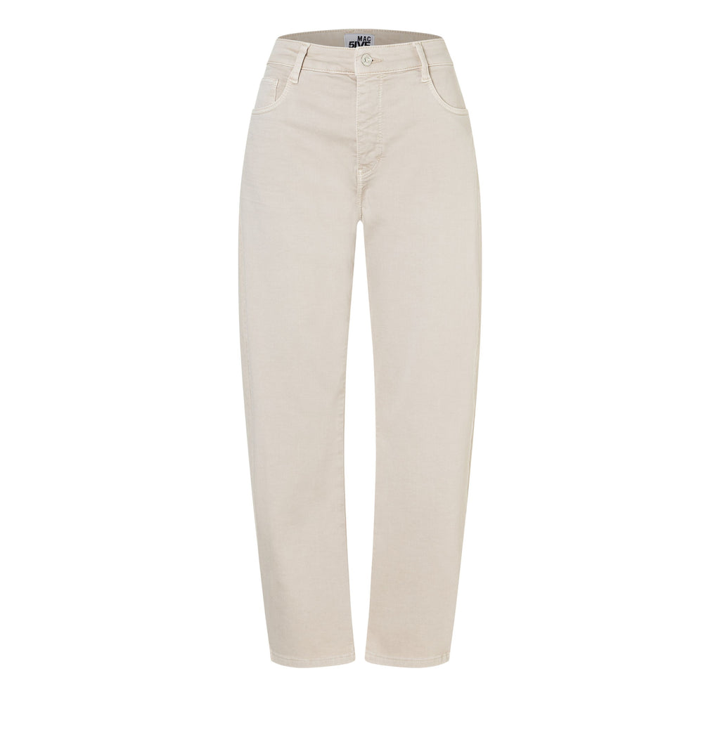 MAC JEANS - DANNI 2.3, Authentic High Stretch Gabardine - Barrel Fit - 3107-00-0423L-208V - beige