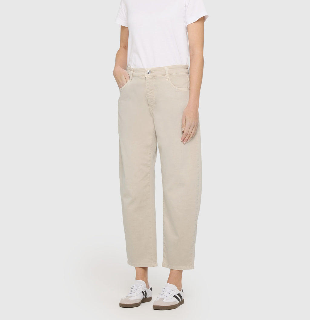 MAC JEANS - DANNI 2.3, Authentic High Stretch Gabardine - Barrel Fit - 3107-00-0423L-208V - beige
