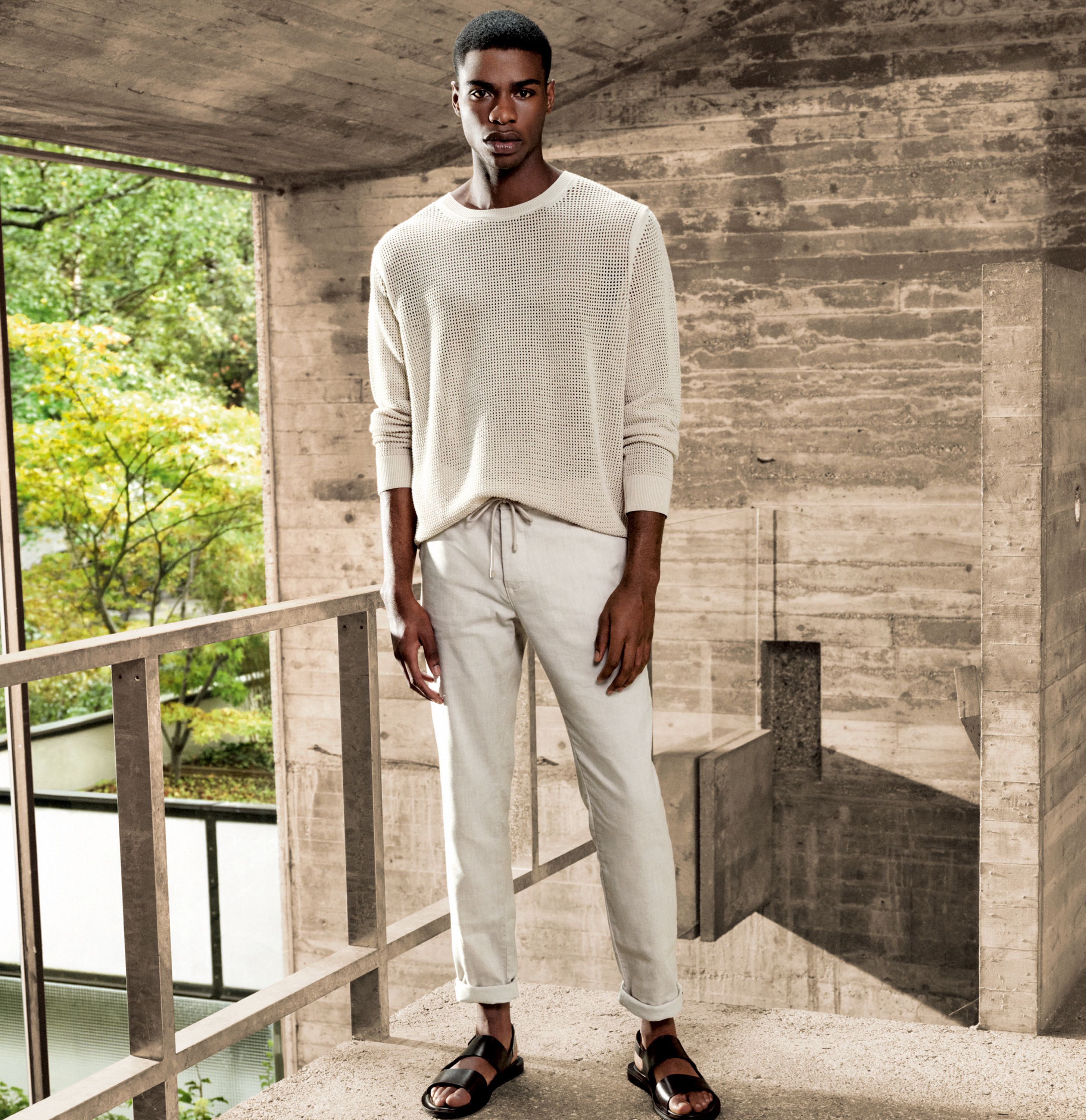 MAC JEANS - Lennox Sport, Linen Stretch - Modern Fit - 6336-00-0651L-211 - beige