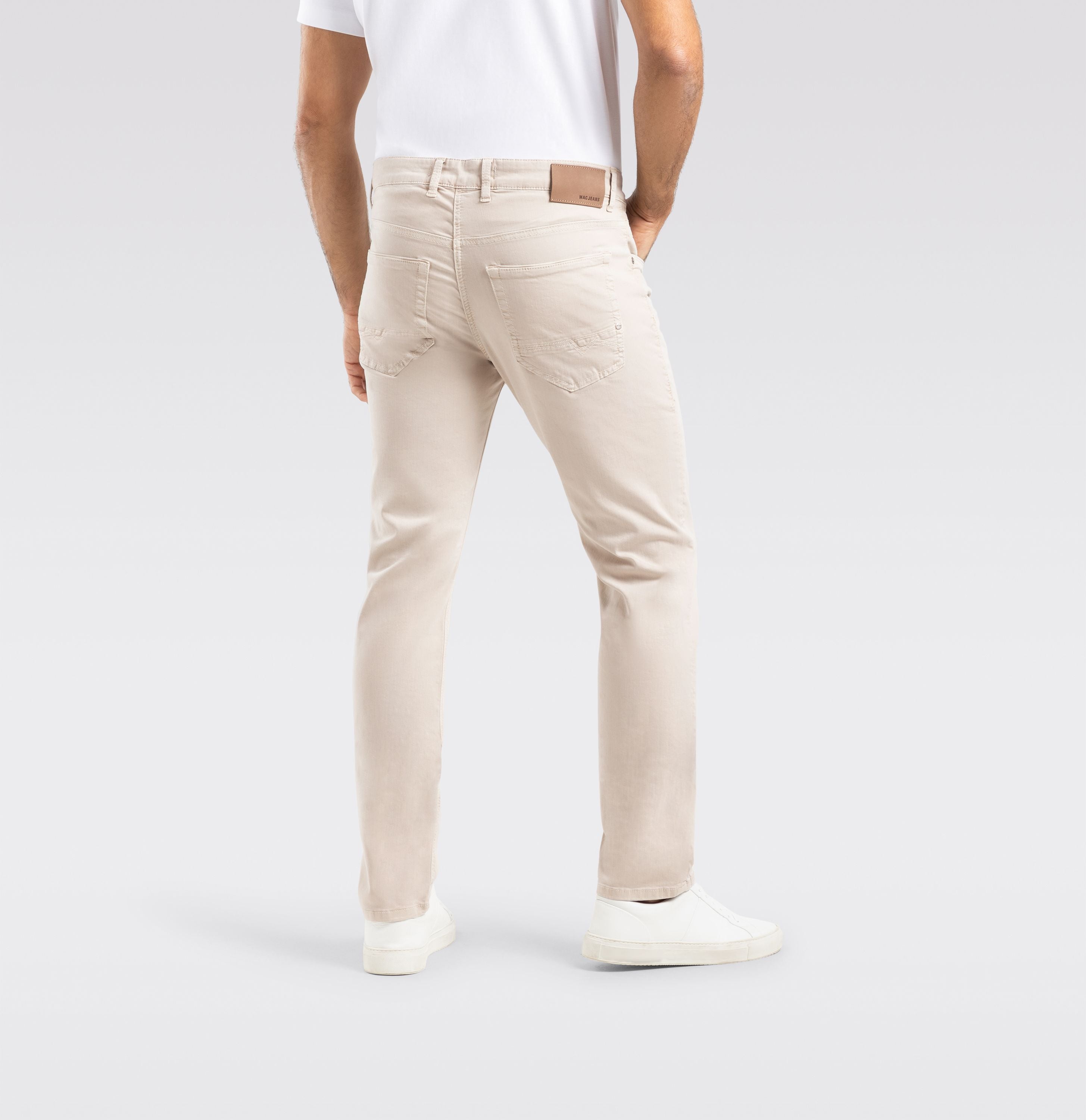 MAC JEANS - Arne Pipe, Light Weight Denim - Modern Fit - 0517-PP-0951L-211W - beige