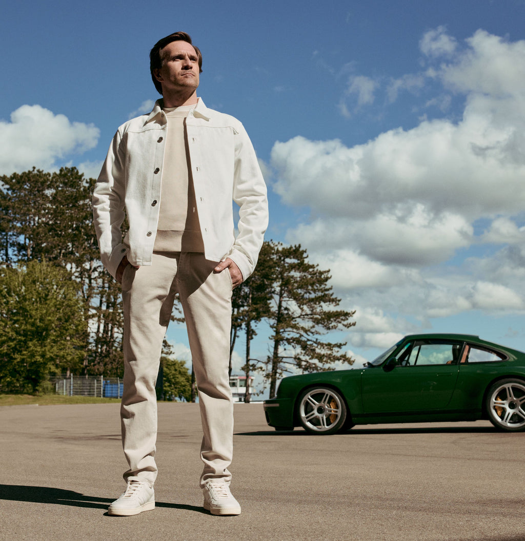 MAC JEANS - Driver Pants, MacFlexx - Modern Fit - 6351-00-1995L-211W - beige