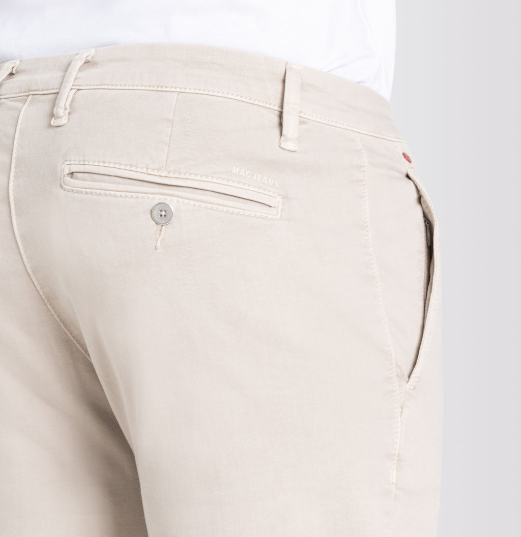 MAC JEANS - Driver Pants, MacFlexx - Modern Fit - 6351-00-1995L-211W - beige