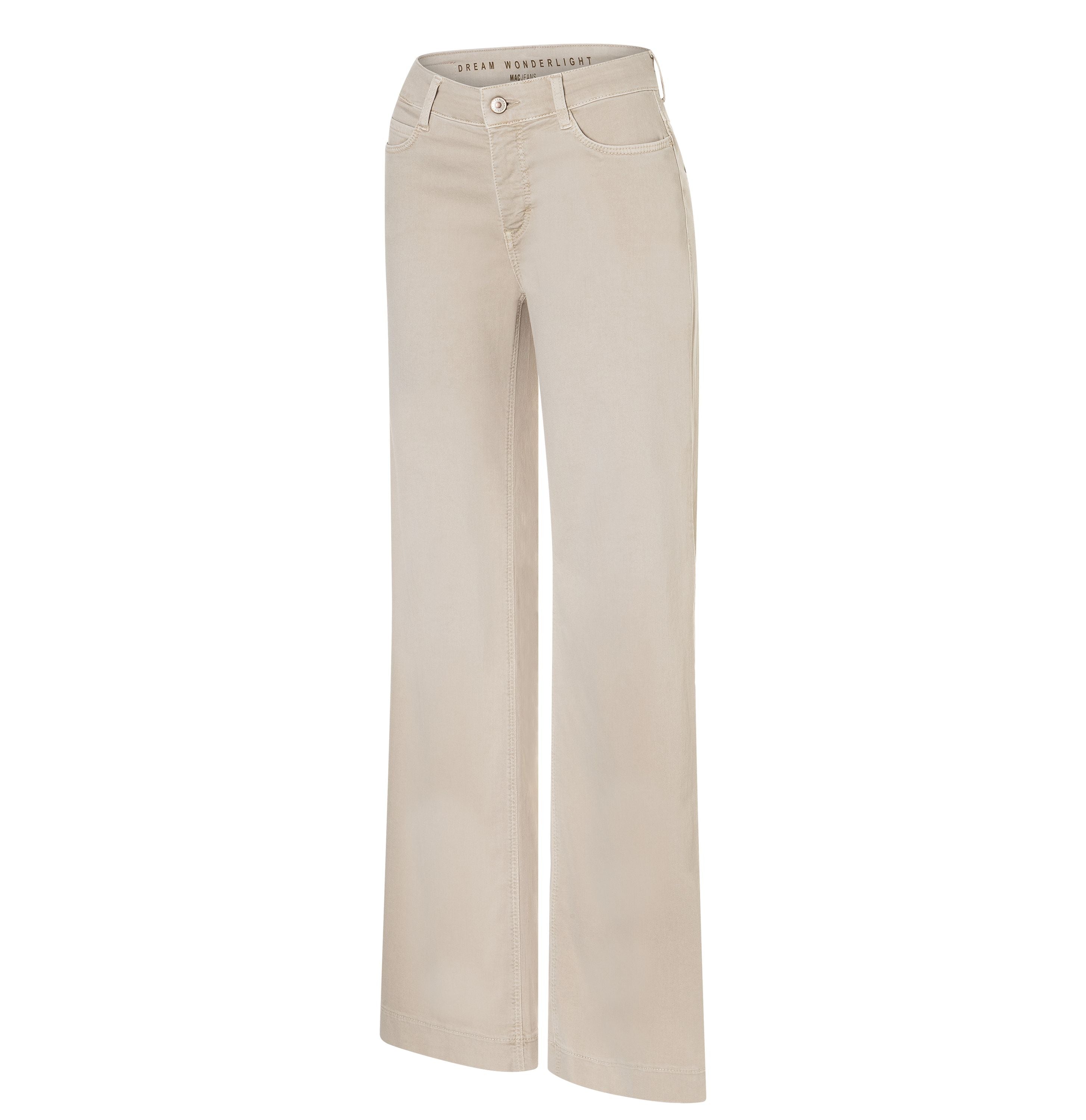 MAC JEANS - DREAM WIDE, DREAM Wonder light Denim - Wide Fit - 5441-00-0351L-214W - beige