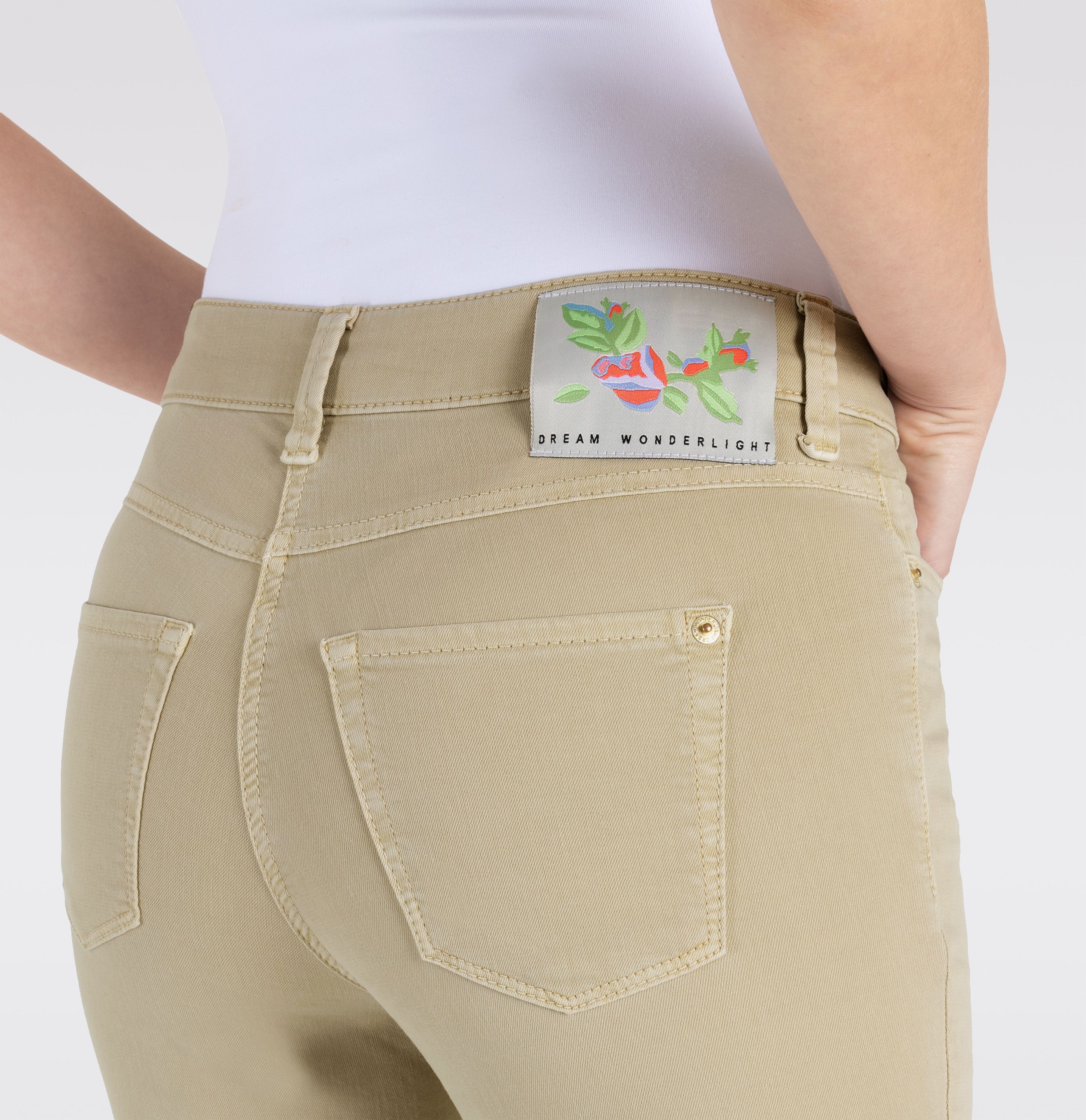 MAC JEANS - DREAM SUMMER, DREAM Wonder light Denim - Slim Fit - 5492-00-0351L-214W - beige