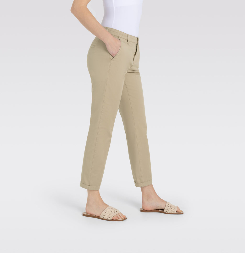 MAC JEANS - CHINO, Authentic stretch gabardine - Slim Fit - 3075-00-0434L-257R - braun