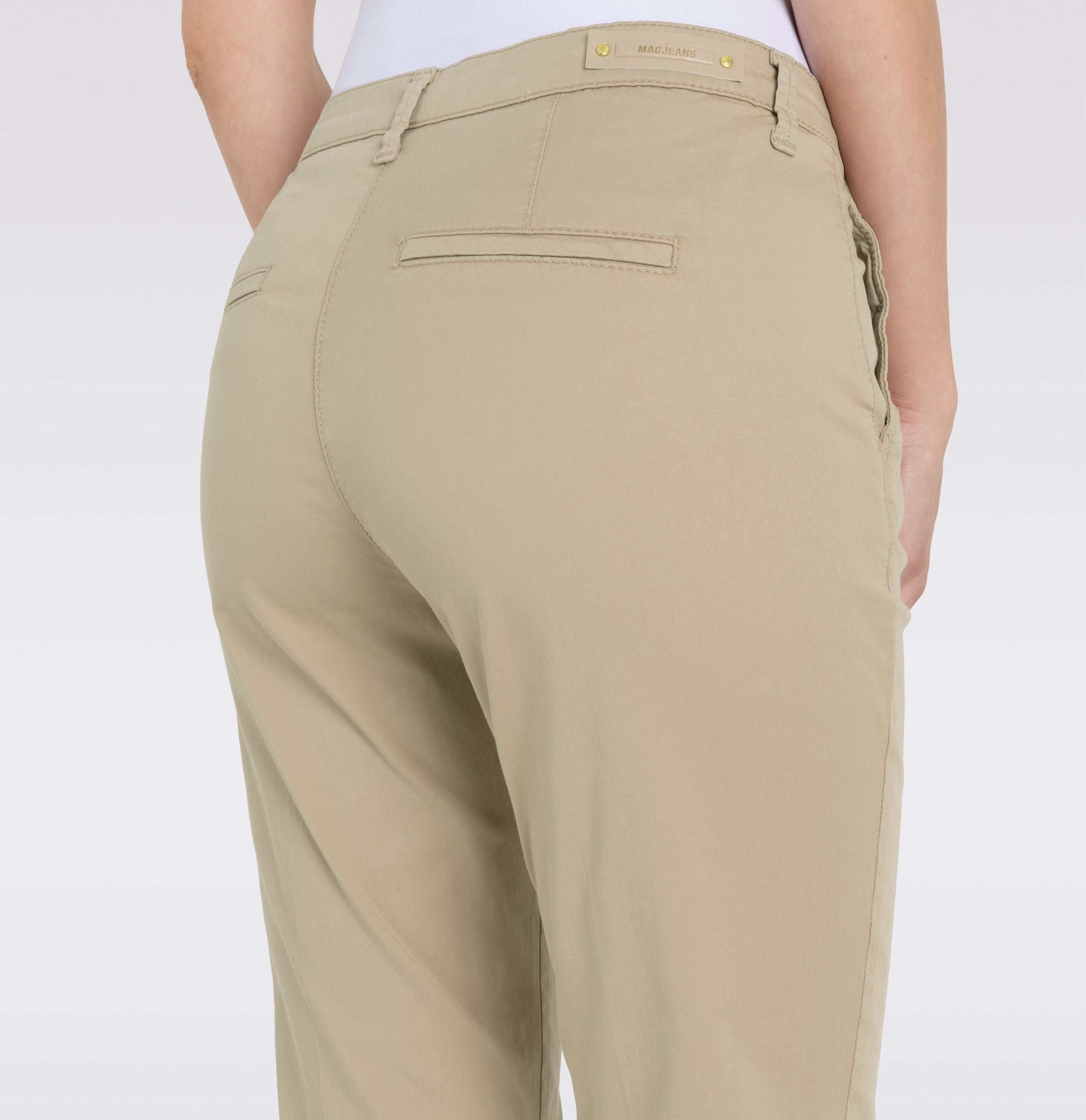 MAC JEANS - CHINO, Authentic stretch gabardine - Slim Fit - 3075-00-0434L-257R - braun