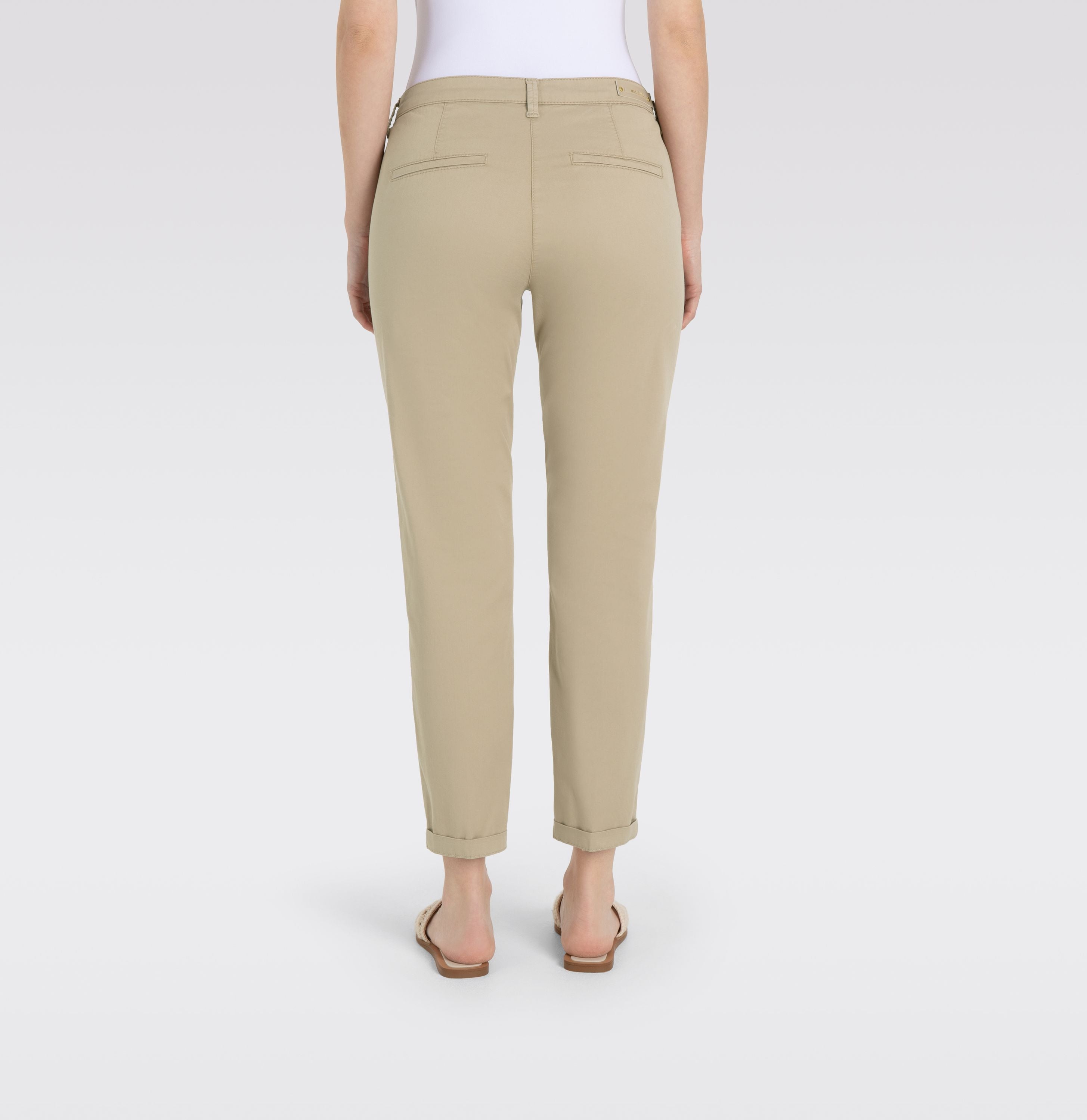MAC JEANS - CHINO, Authentic stretch gabardine - Slim Fit - 3075-00-0434L-257R - braun