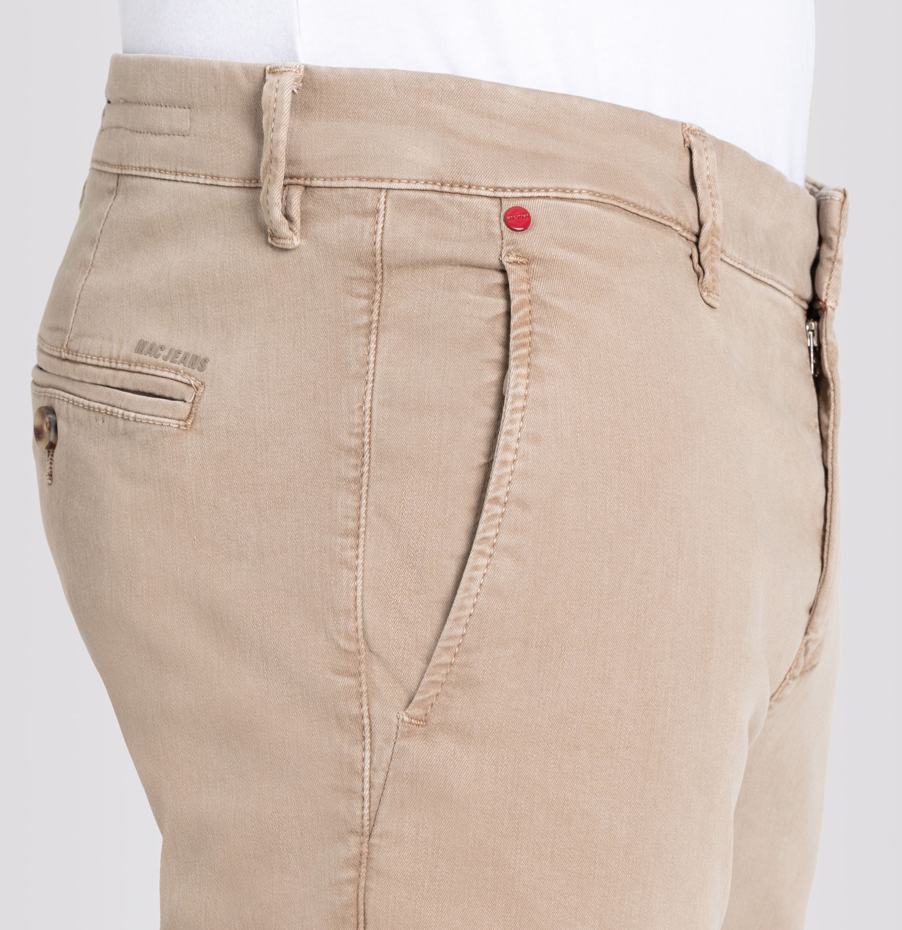 MAC JEANS - Driver Pants, MacFlexx - Modern Fit - 6351-00-1995L-267W - beige