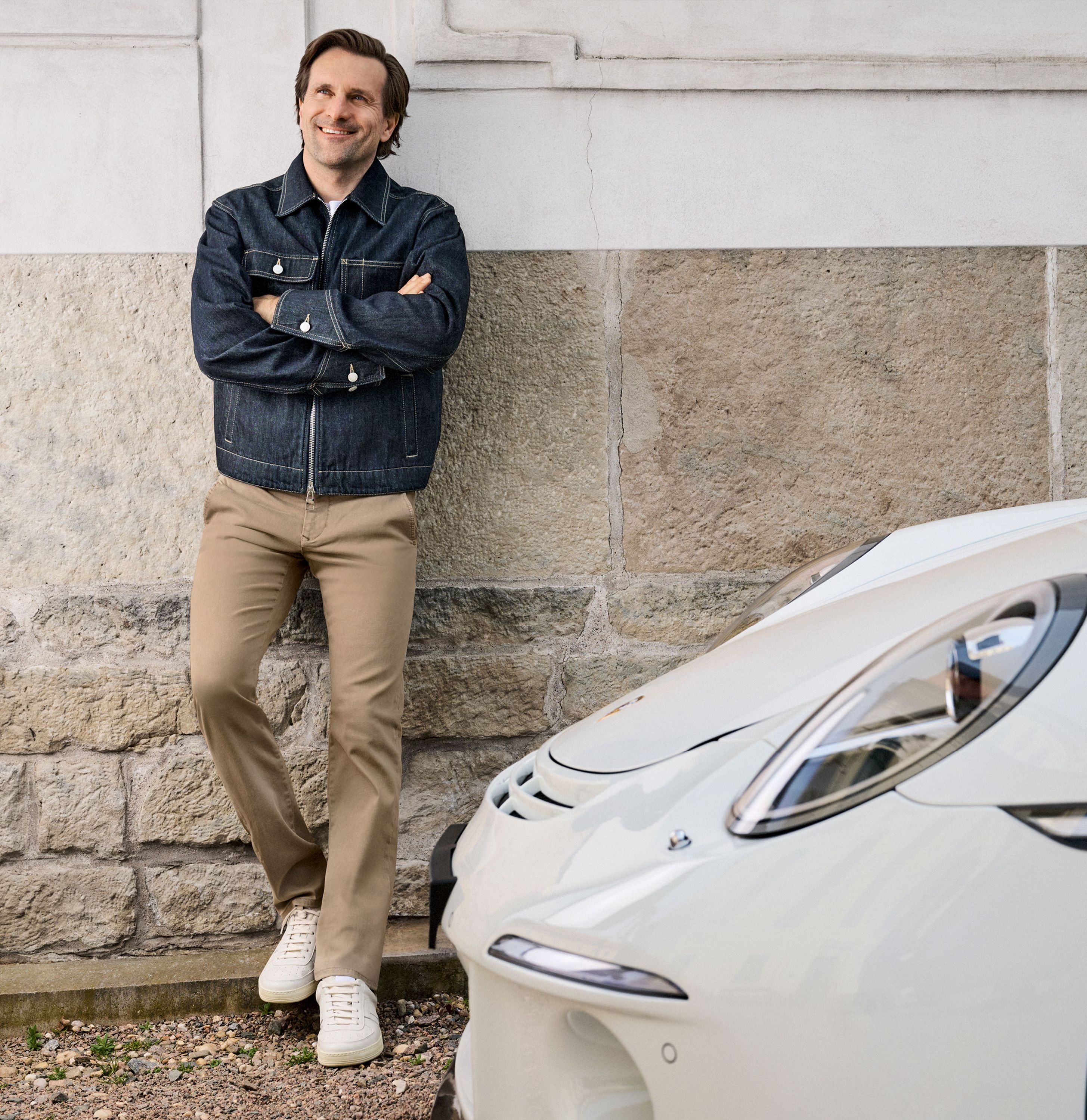 MAC JEANS - Driver Pants, MacFlexx - Modern Fit - 6351-00-1995L-267W - beige