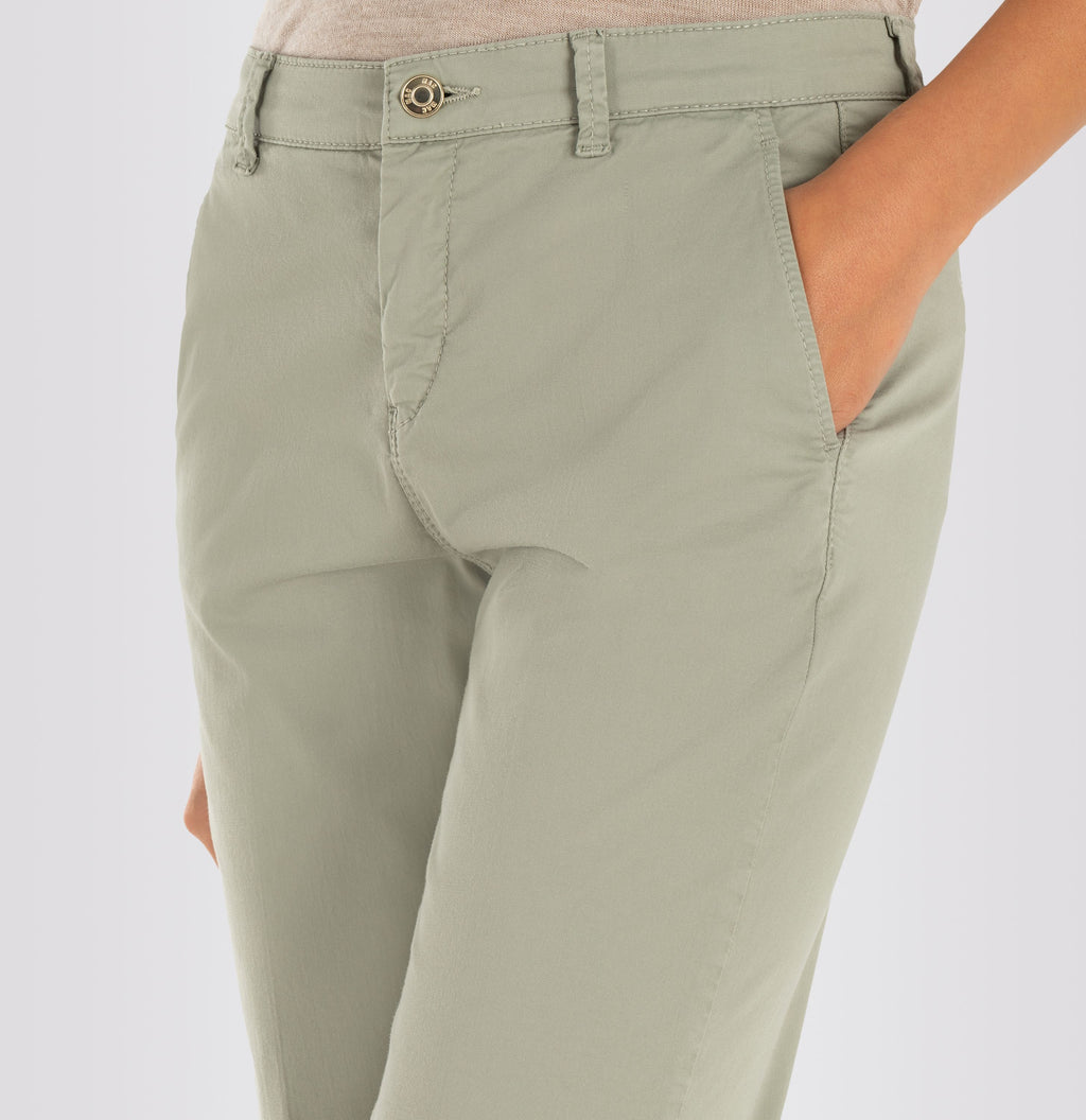 MAC JEANS - CHINO, Authentic stretch gabardine - Slim Fit - 3075-00-0434L-343R - grün
