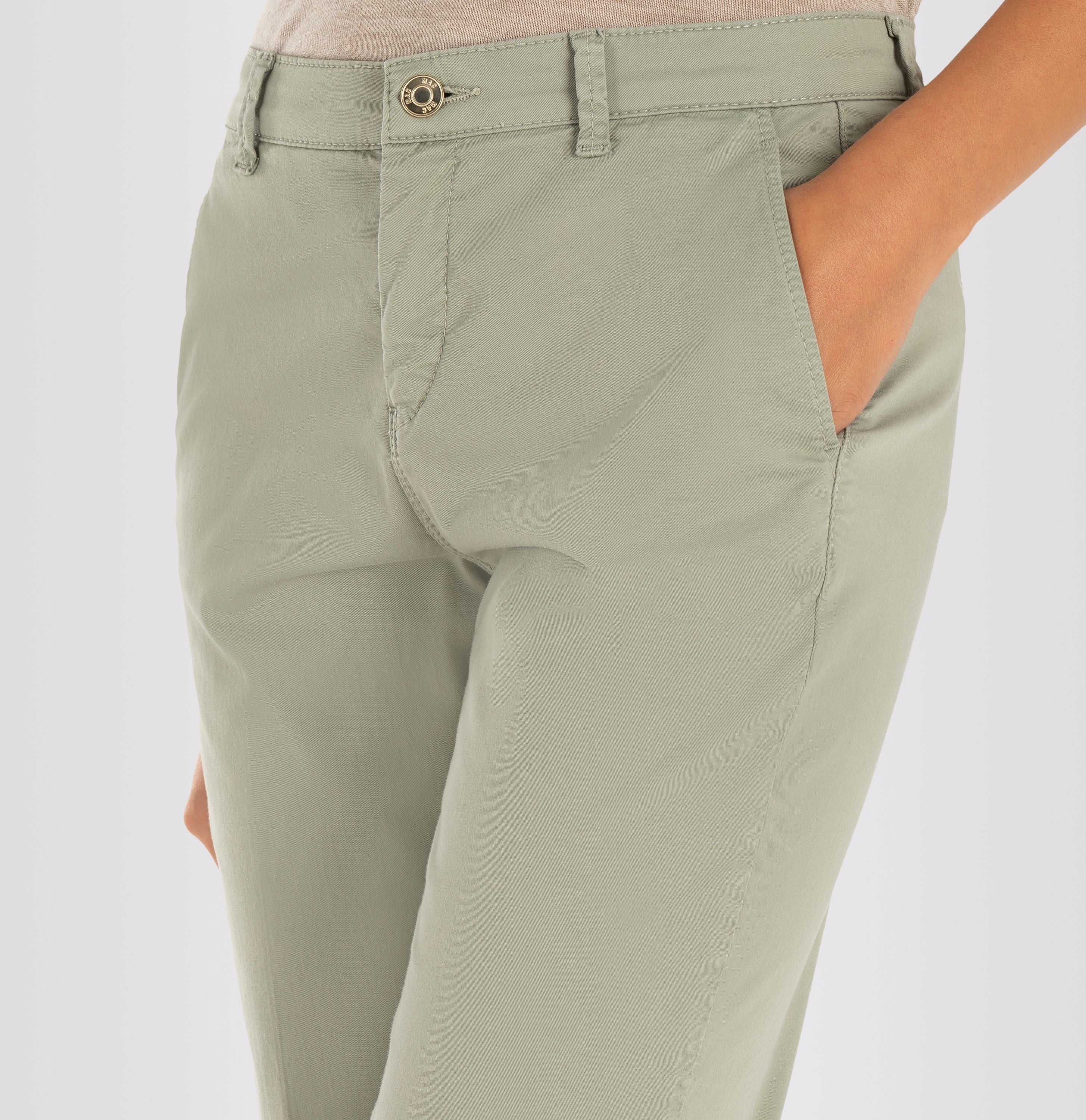 MAC JEANS - CHINO, Authentic stretch gabardine - Slim Fit - 3075-00-0434L-343R - grün