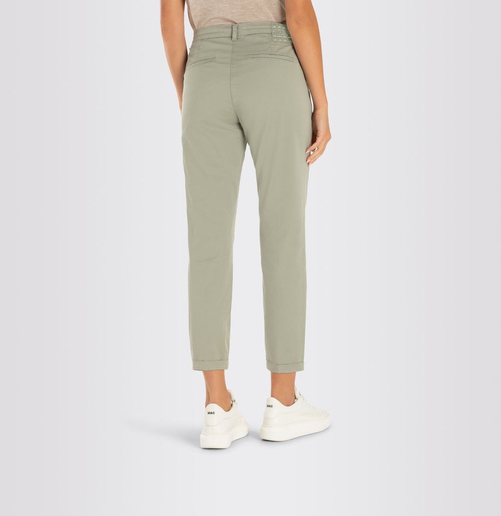 MAC JEANS - CHINO, Authentic stretch gabardine - Slim Fit - 3075-00-0434L-343R - grün