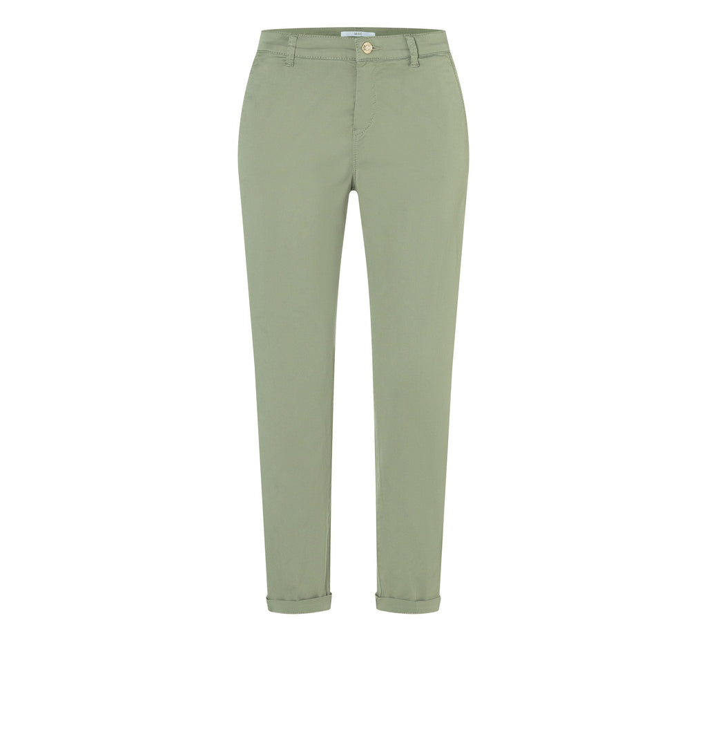 MAC JEANS - CHINO, Authentic stretch gabardine - Slim Fit - 3075-00-0434L-343R - grün