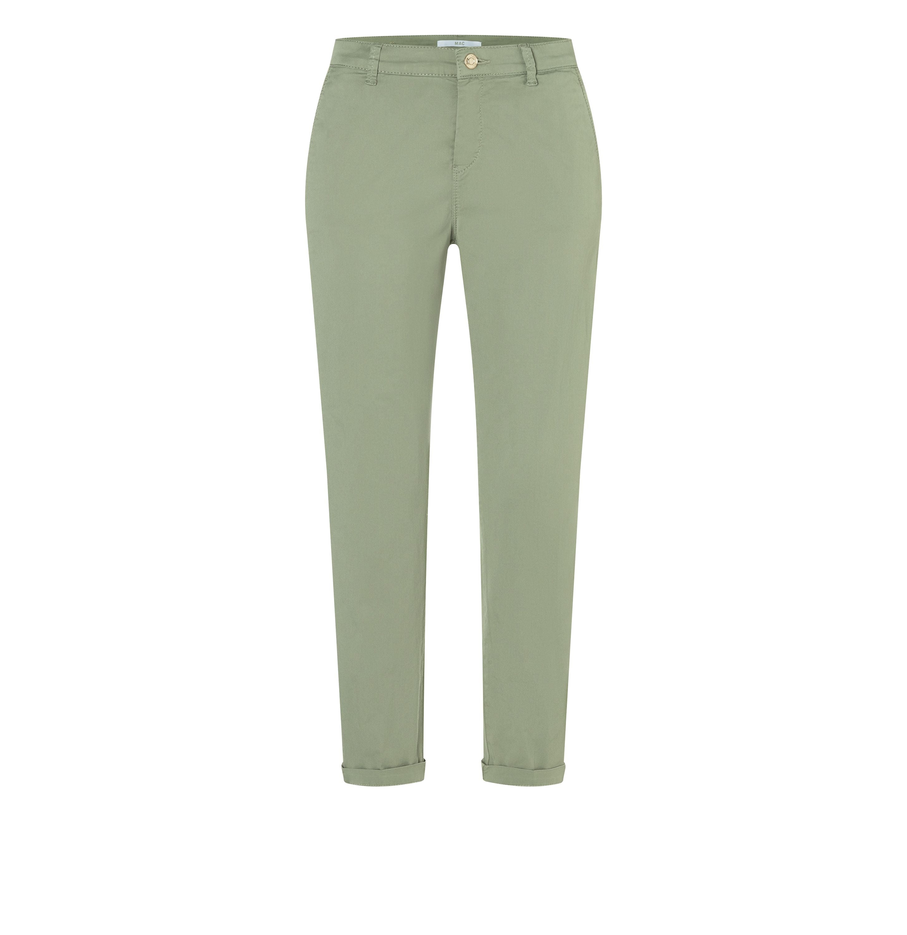 MAC JEANS - CHINO, Authentic stretch gabardine - Slim Fit - 3075-00-0434L-343R - grün