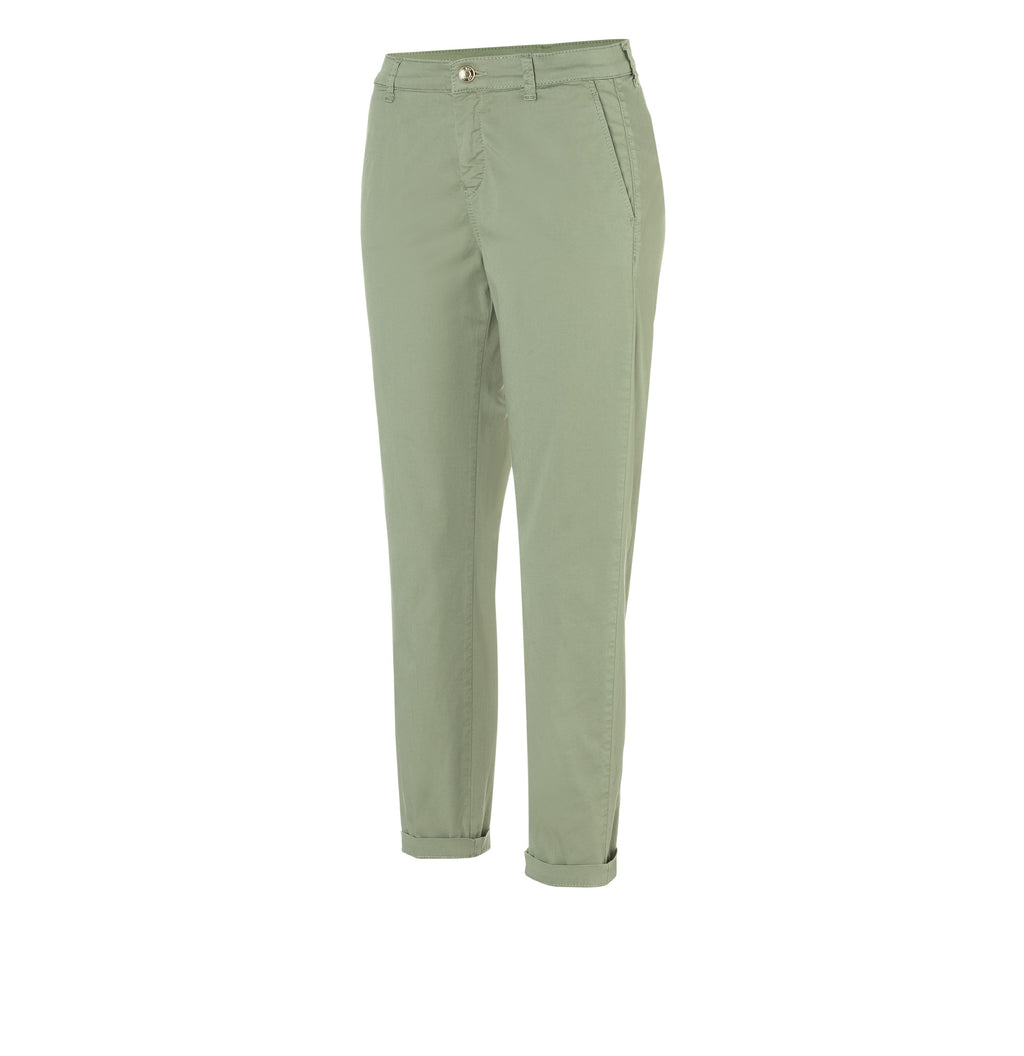 MAC JEANS - CHINO, Authentic stretch gabardine - Slim Fit - 3075-00-0434L-343R - grün