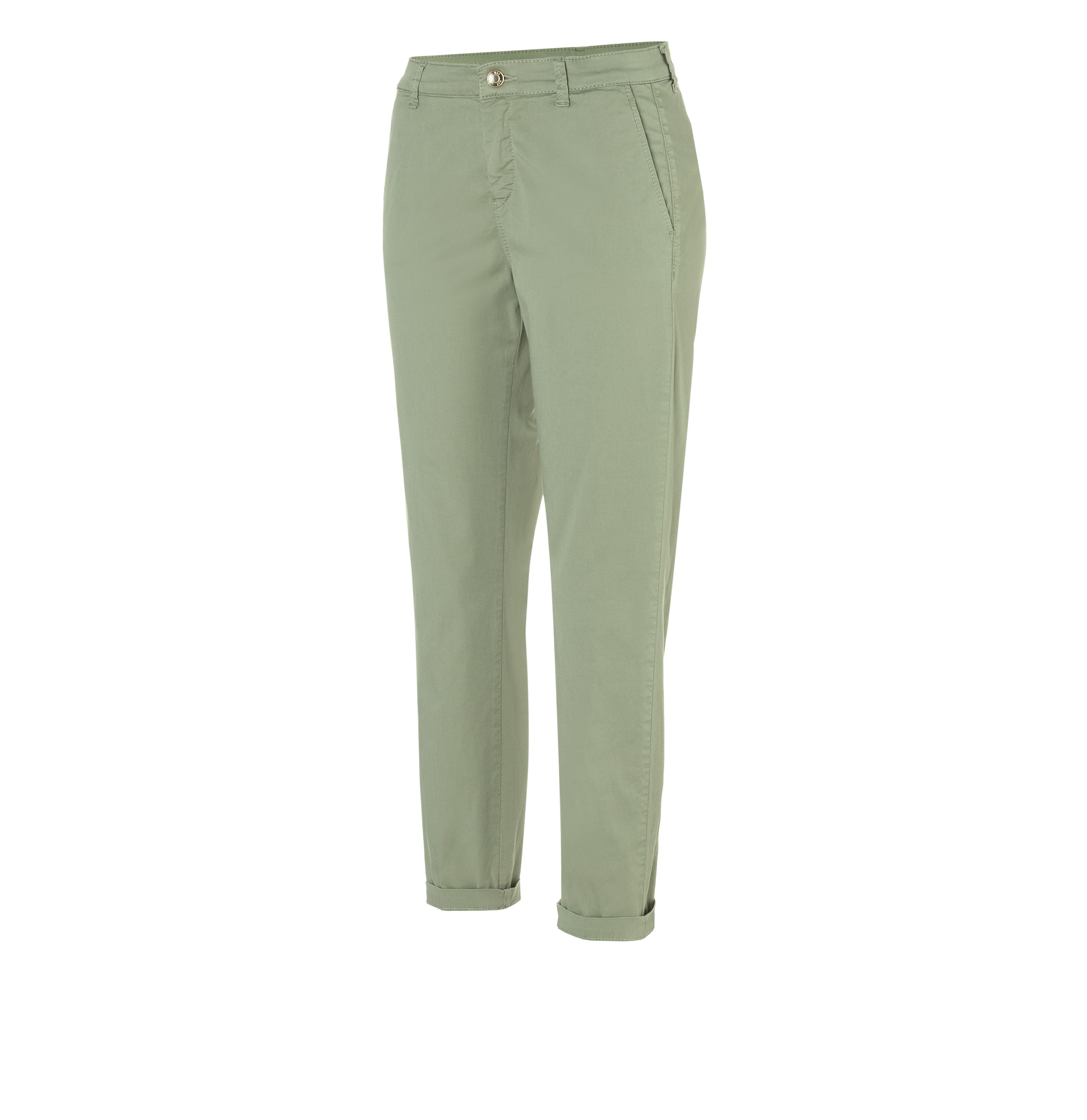 MAC JEANS - CHINO, Authentic stretch gabardine - Slim Fit - 3075-00-0434L-343R - grün