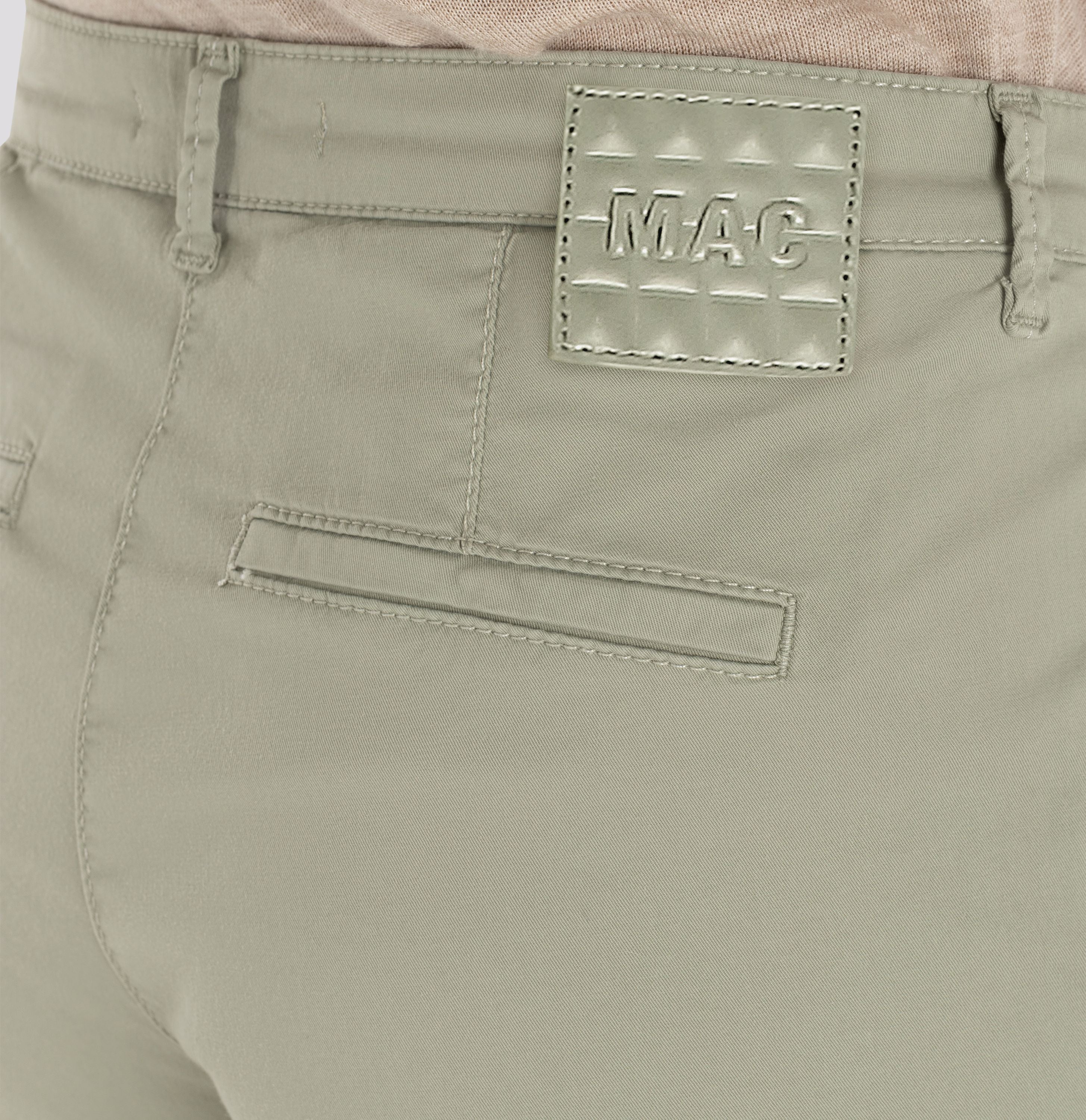 MAC JEANS - CHINO, Authentic stretch gabardine - Slim Fit - 3075-00-0434L-343R - grün