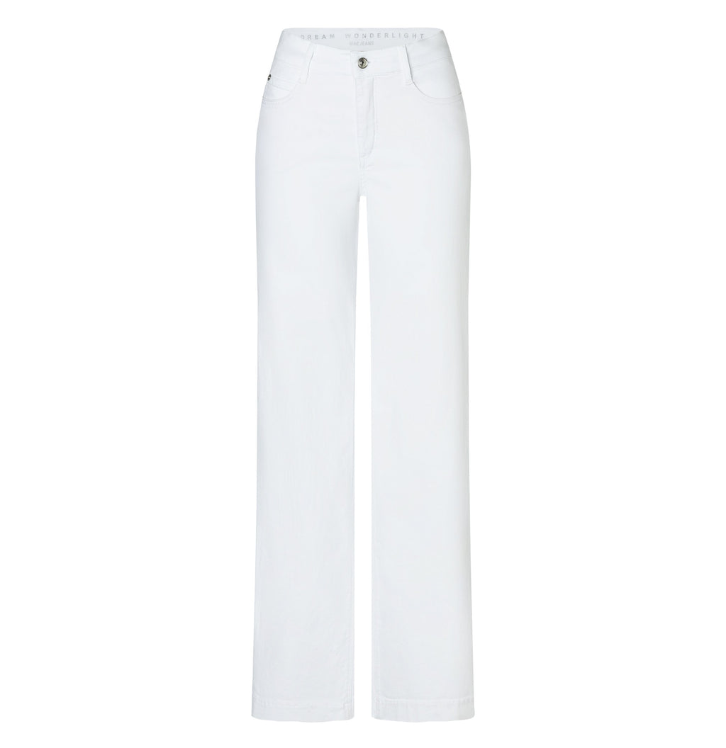 MAC JEANS - DREAM WIDE, DREAM Wonder light Denim - Wide Fit - 5441-90-0351L-D010 - weiß