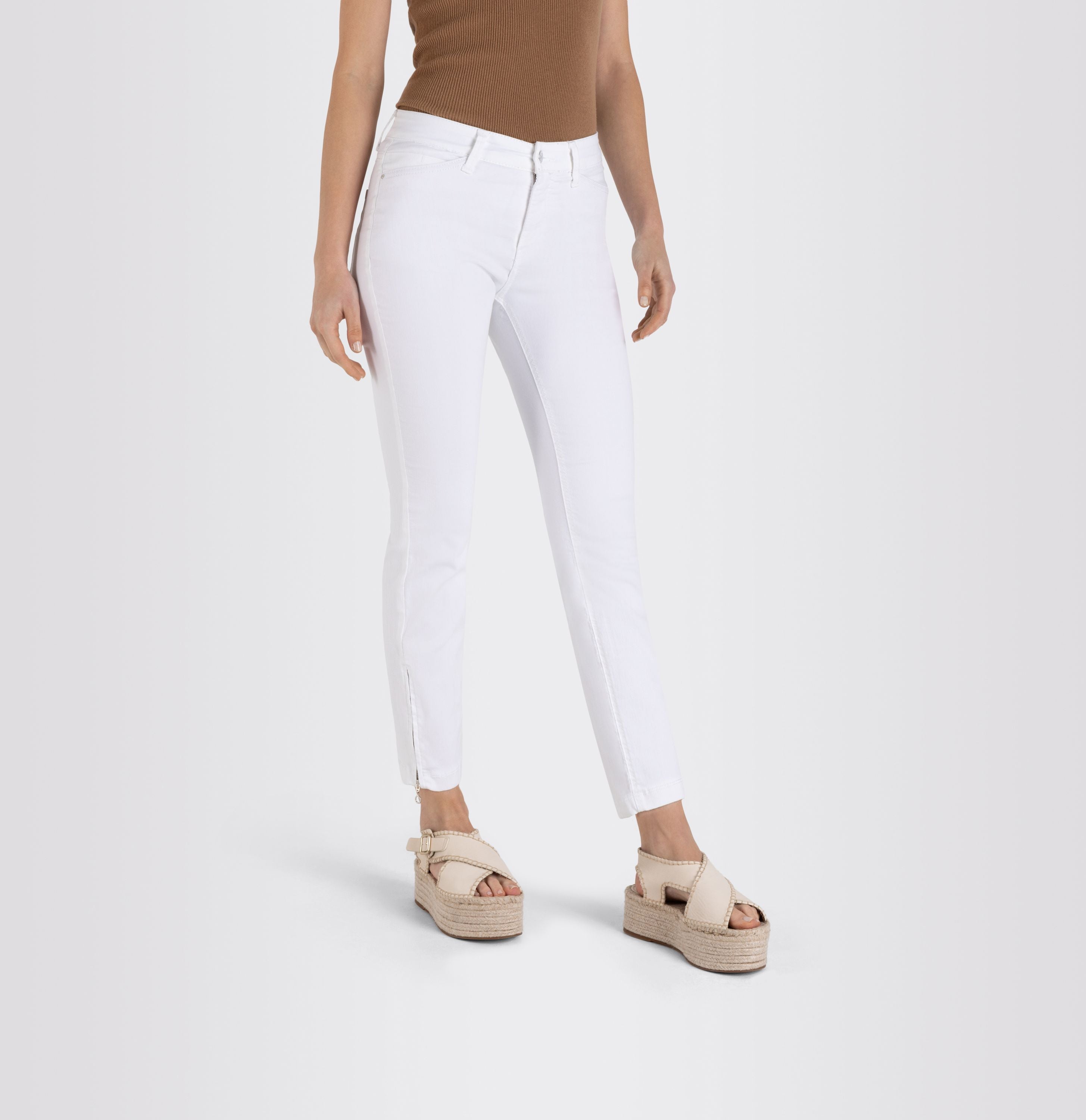 MAC JEANS - DREAM CHIC, Dream denim - Slim Fit - 5471-90-0355L-D010 - weiß