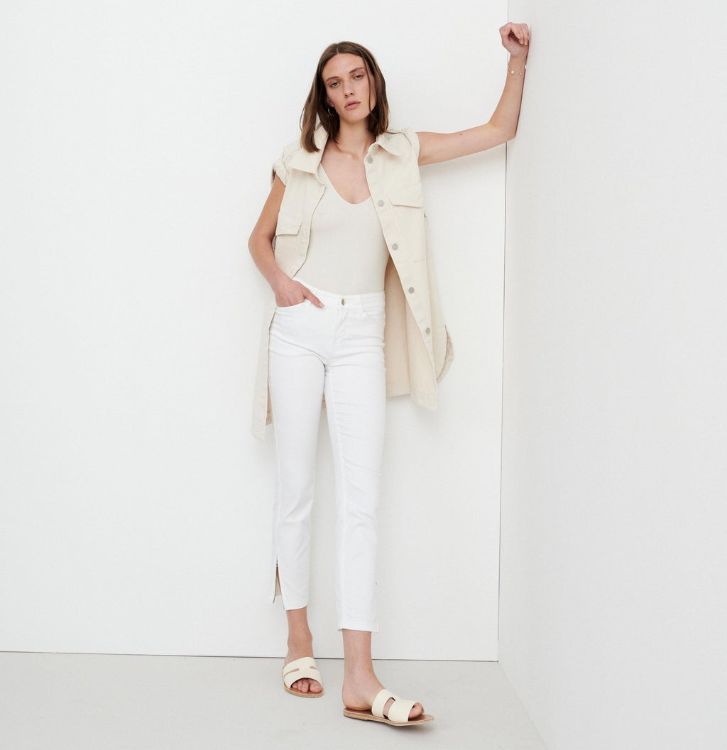 MAC JEANS - DREAM CHIC, Dream denim - Slim Fit - 5471-90-0355L-D010 - weiß