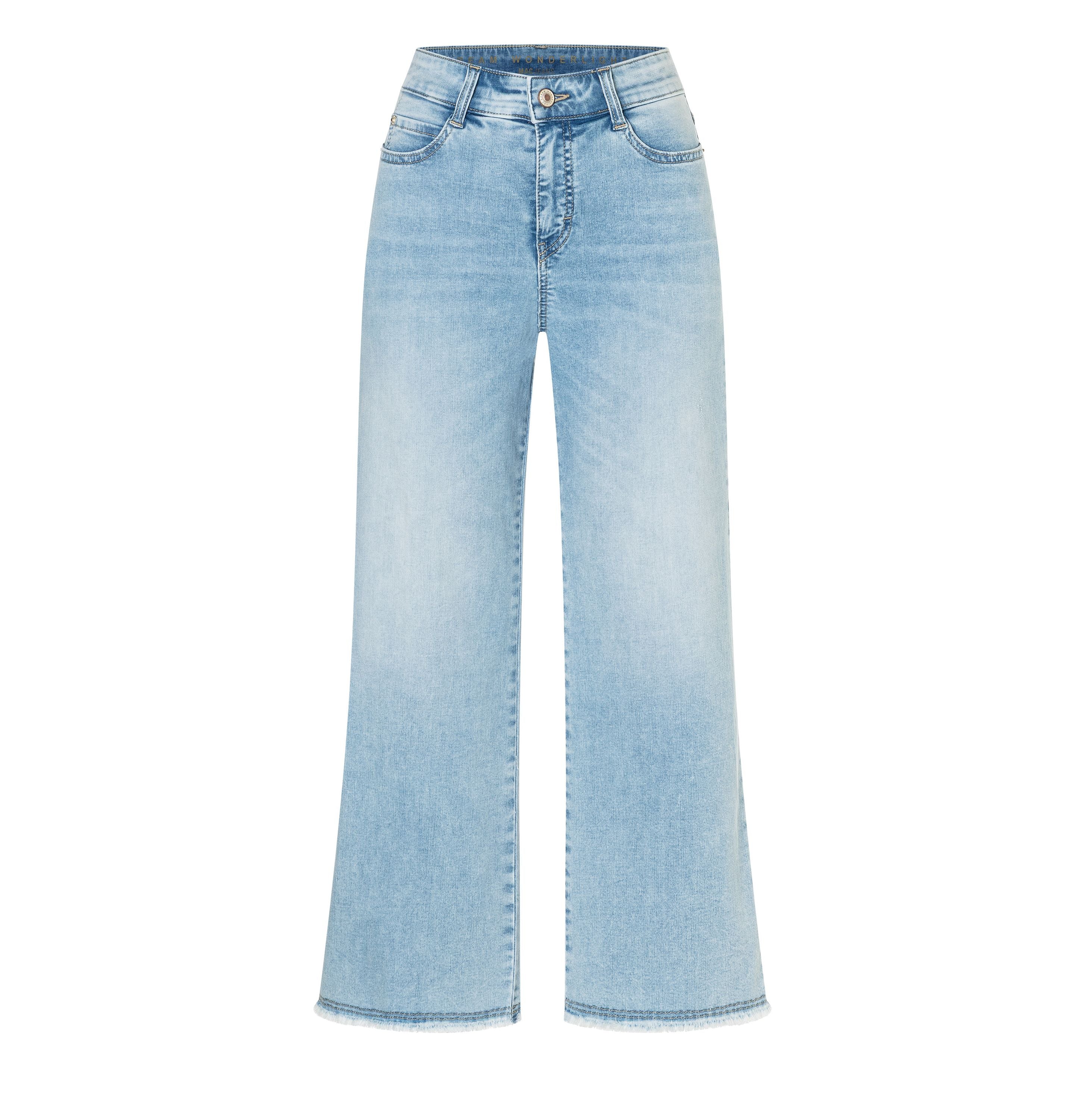MAC JEANS - DREAM WIDE, DREAM Wonder light Denim - Wide Fit - 5438-90-0351L-D237 - blau