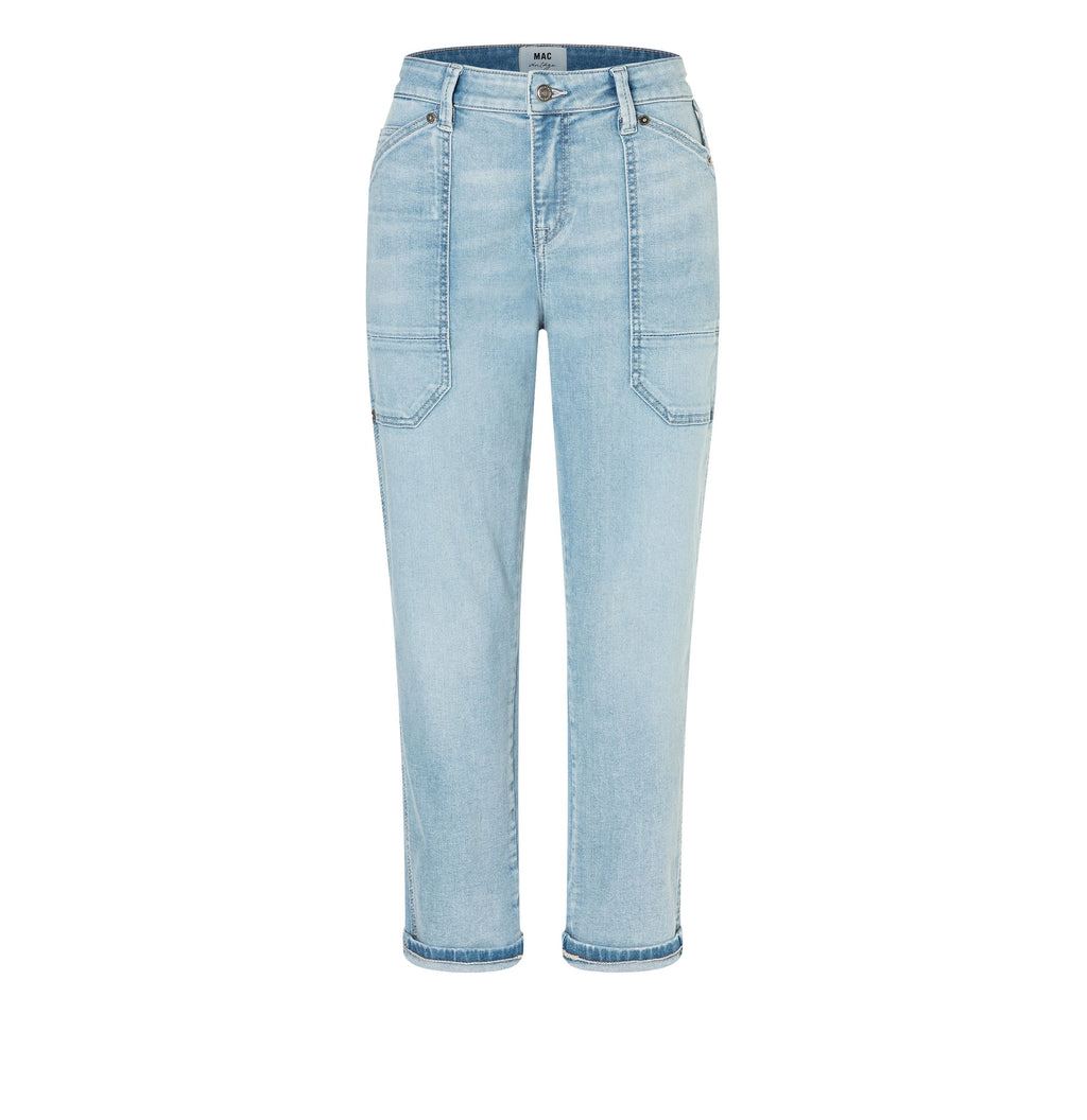 MAC JEANS - IOWA, Auth. comfort vintage denim - Relaxed Fit - 2803-90-0333L-D246 - blau