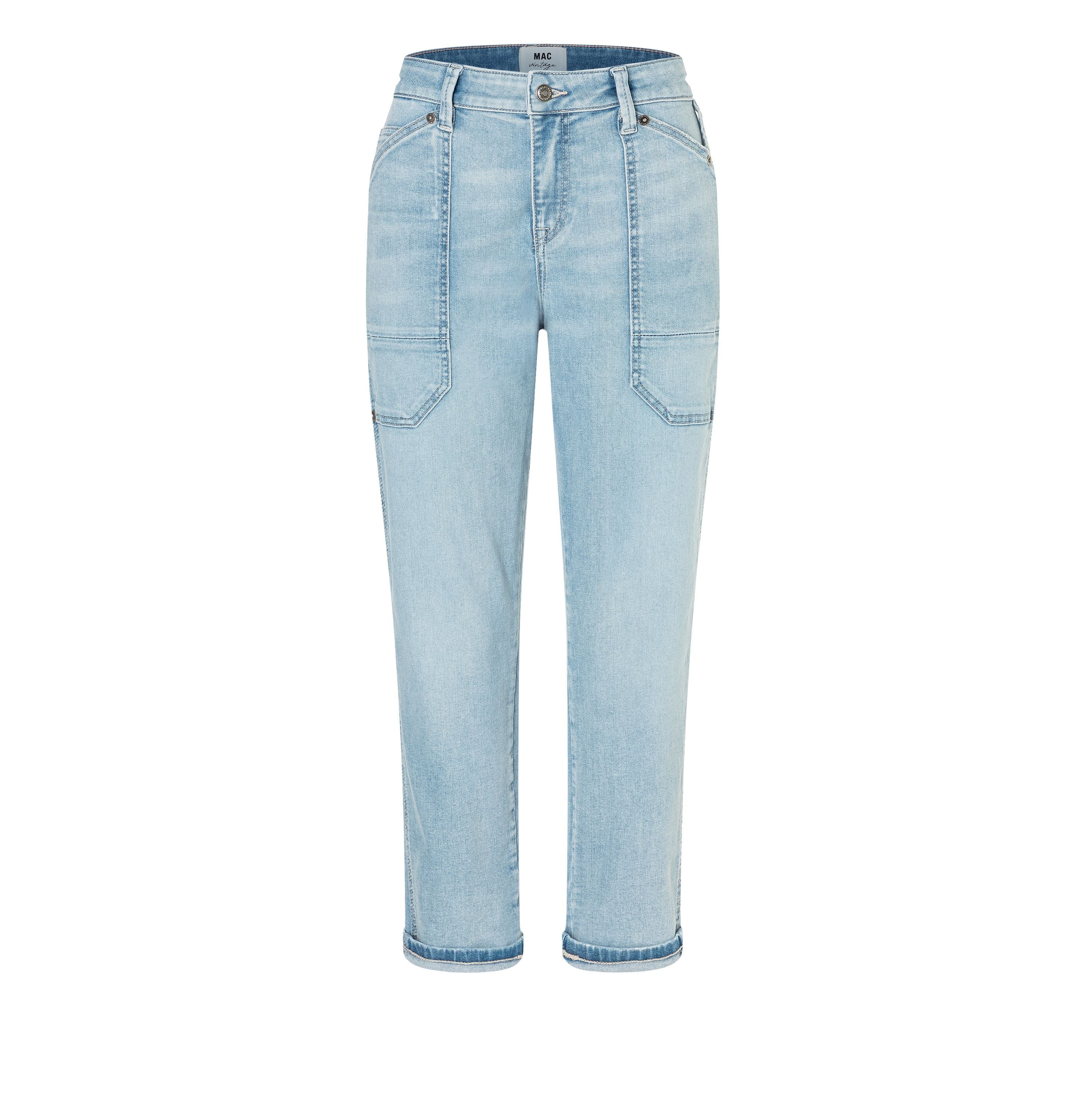 MAC JEANS - IOWA, Auth. comfort vintage denim - Relaxed Fit - 2803-90-0333L-D246 - blau