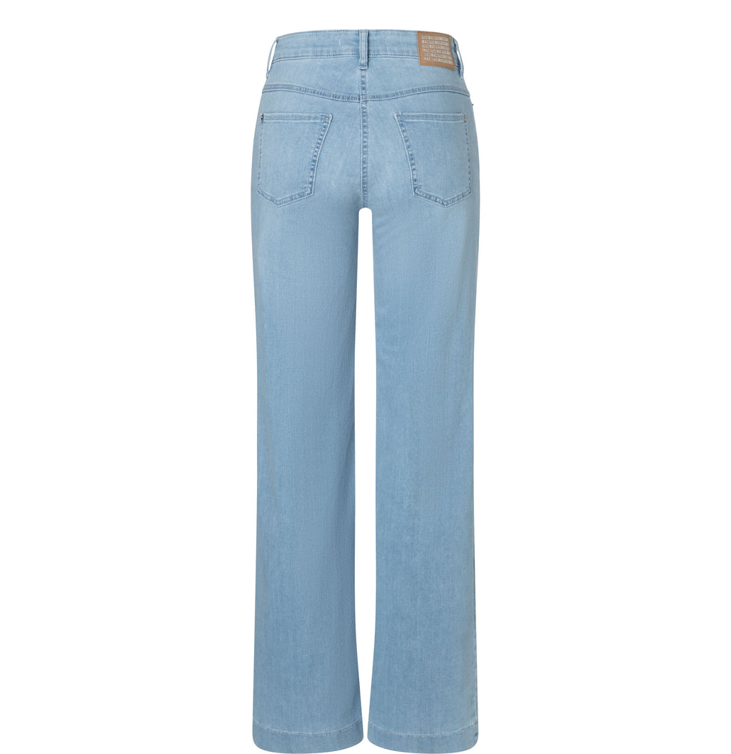 MAC JEANS - WIDE, Authentic Stretch Denim - Wide Fit - 5228-90-0387L-D296 - blau