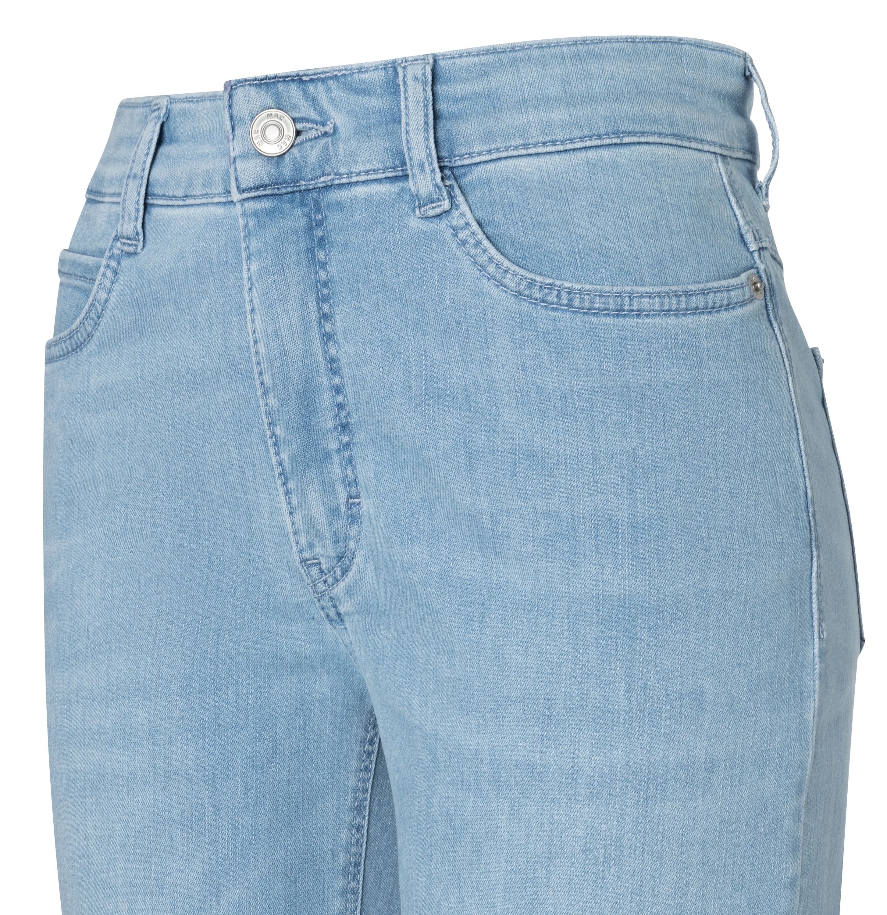 MAC JEANS - WIDE, Authentic Stretch Denim - Wide Fit - 5228-90-0387L-D296 - blau