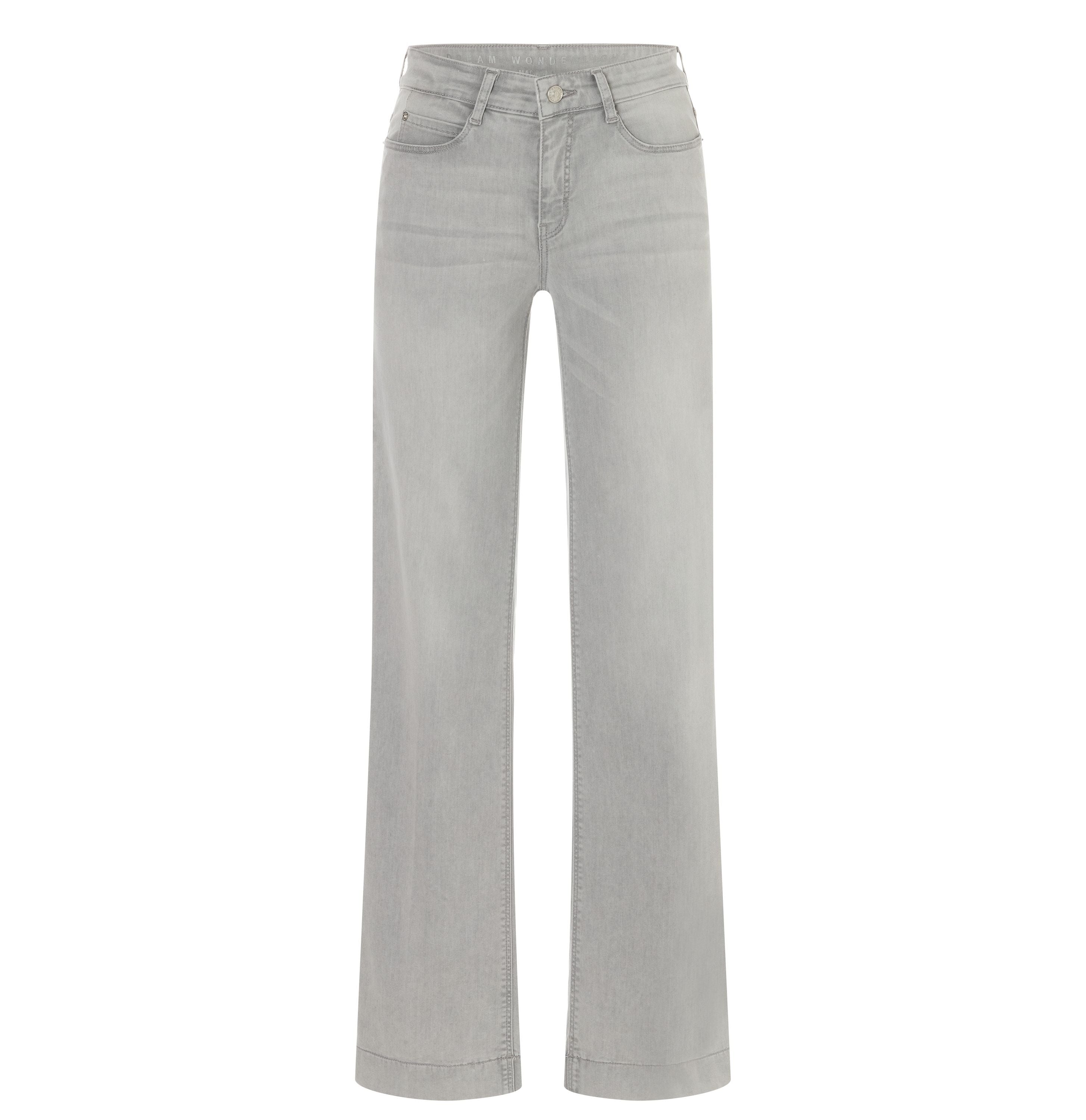 MAC JEANS - DREAM WIDE, DREAM Wonder light Denim - Wide Fit - 5441-90-0351L-D322 - grau