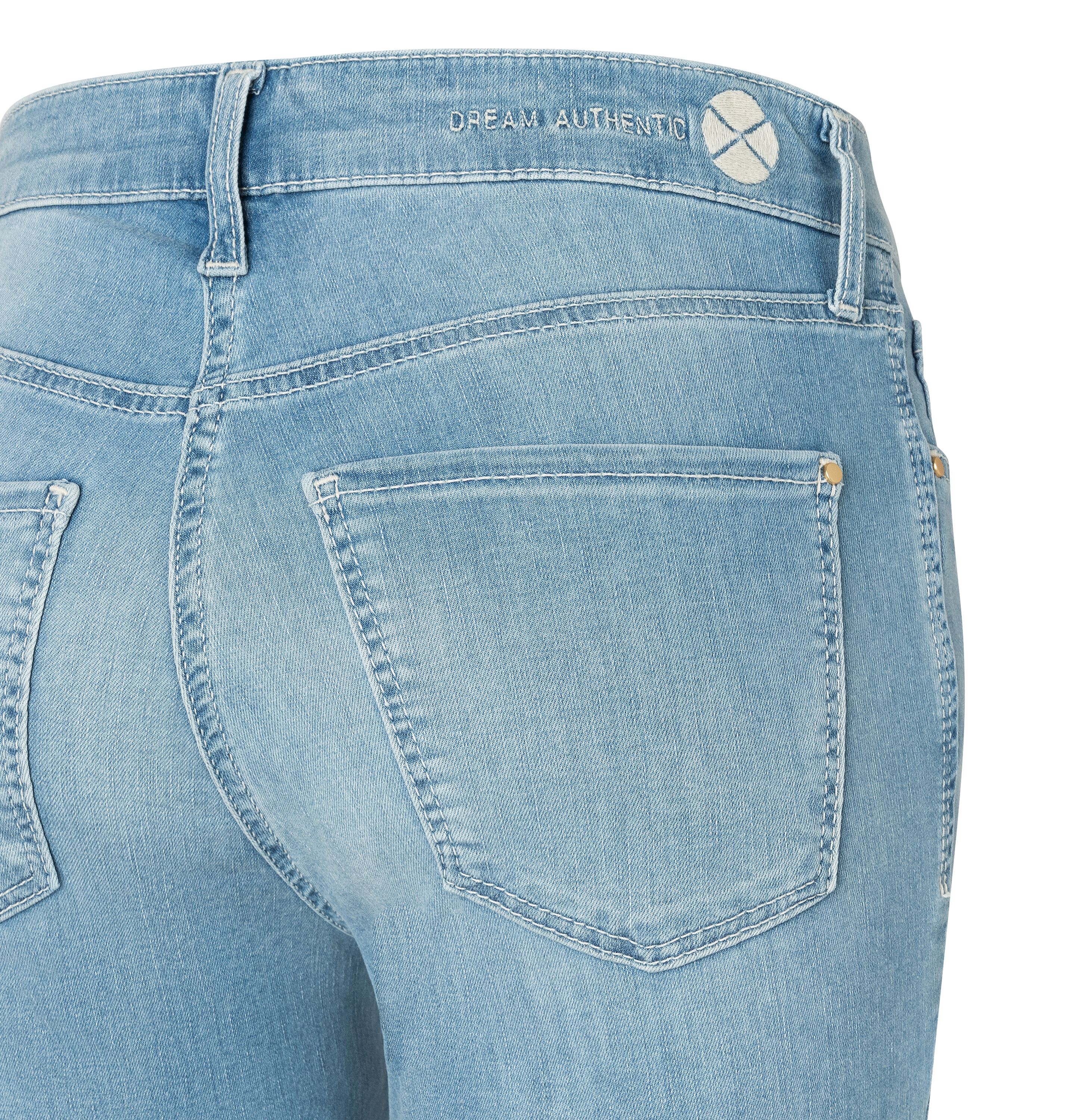 MAC JEANS - DREAM KICK, Dream authentic - Flared Fit - 5416-90-0357L-D405 - blau