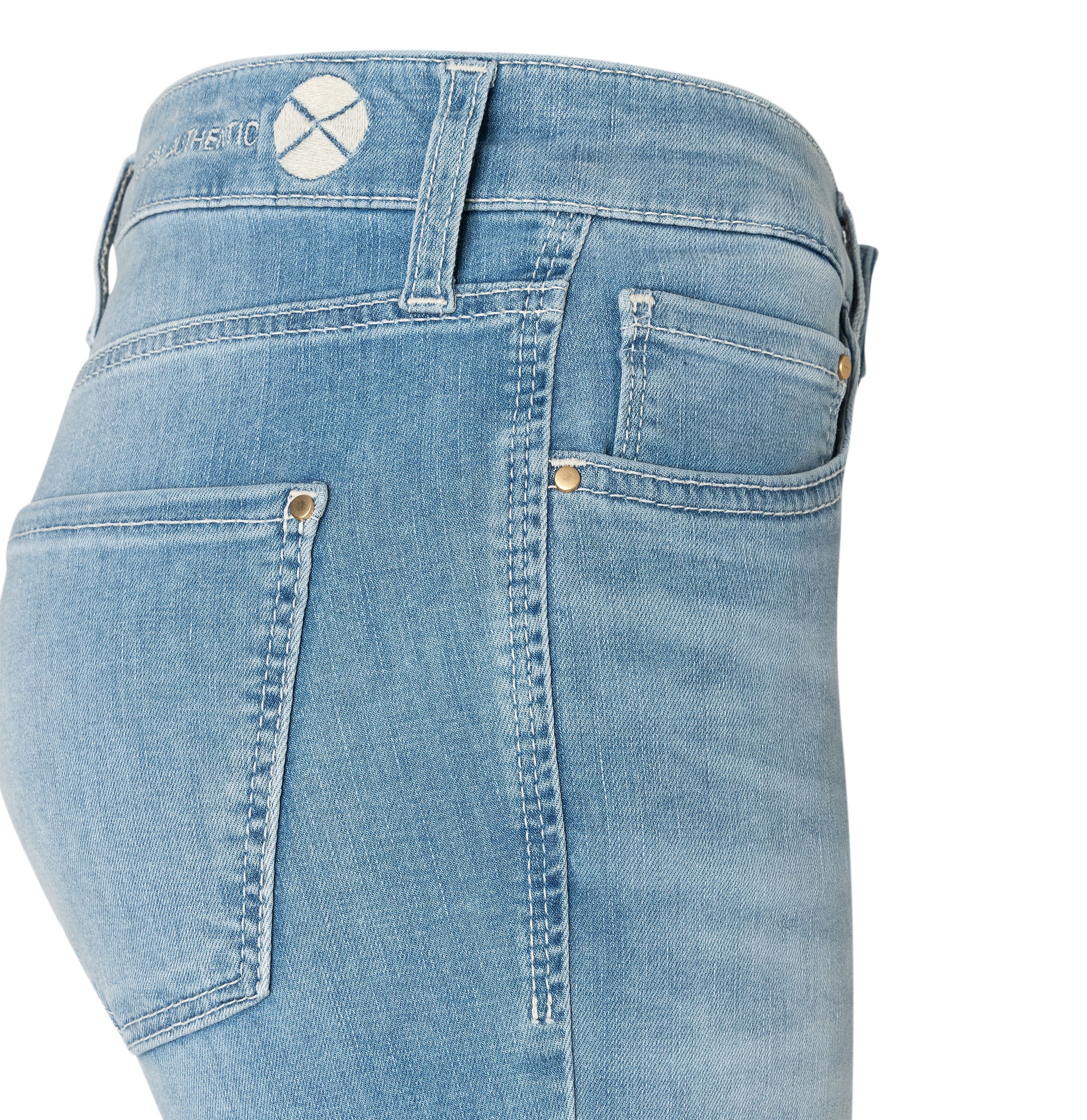 MAC JEANS - DREAM KICK, Dream authentic - Flared Fit - 5416-90-0357L-D405 - blau