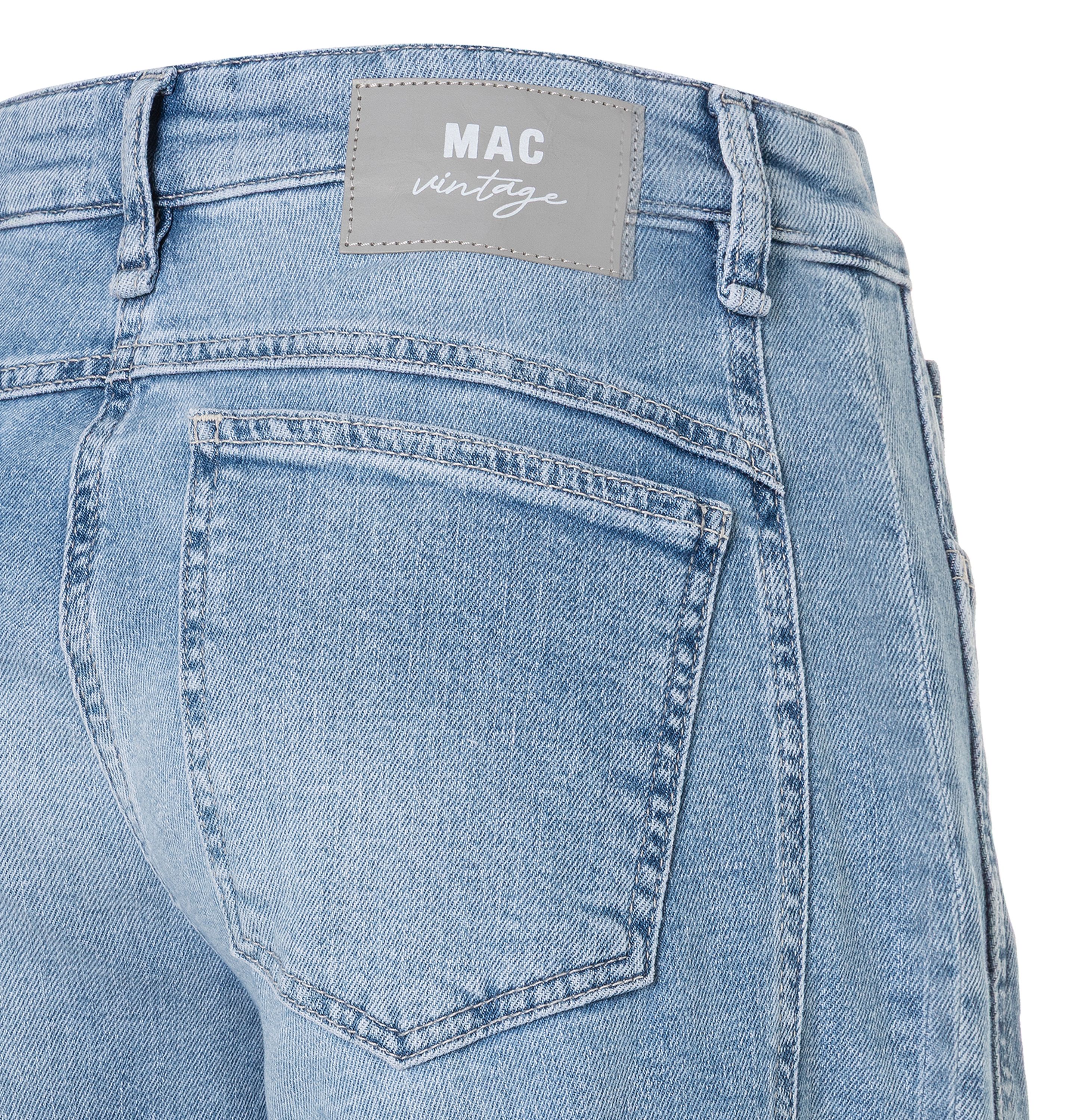 MAC JEANS - OHIO, Auth. comfort vintage denim - Barrel Fit - 3126-90-0333L-D410 - blau