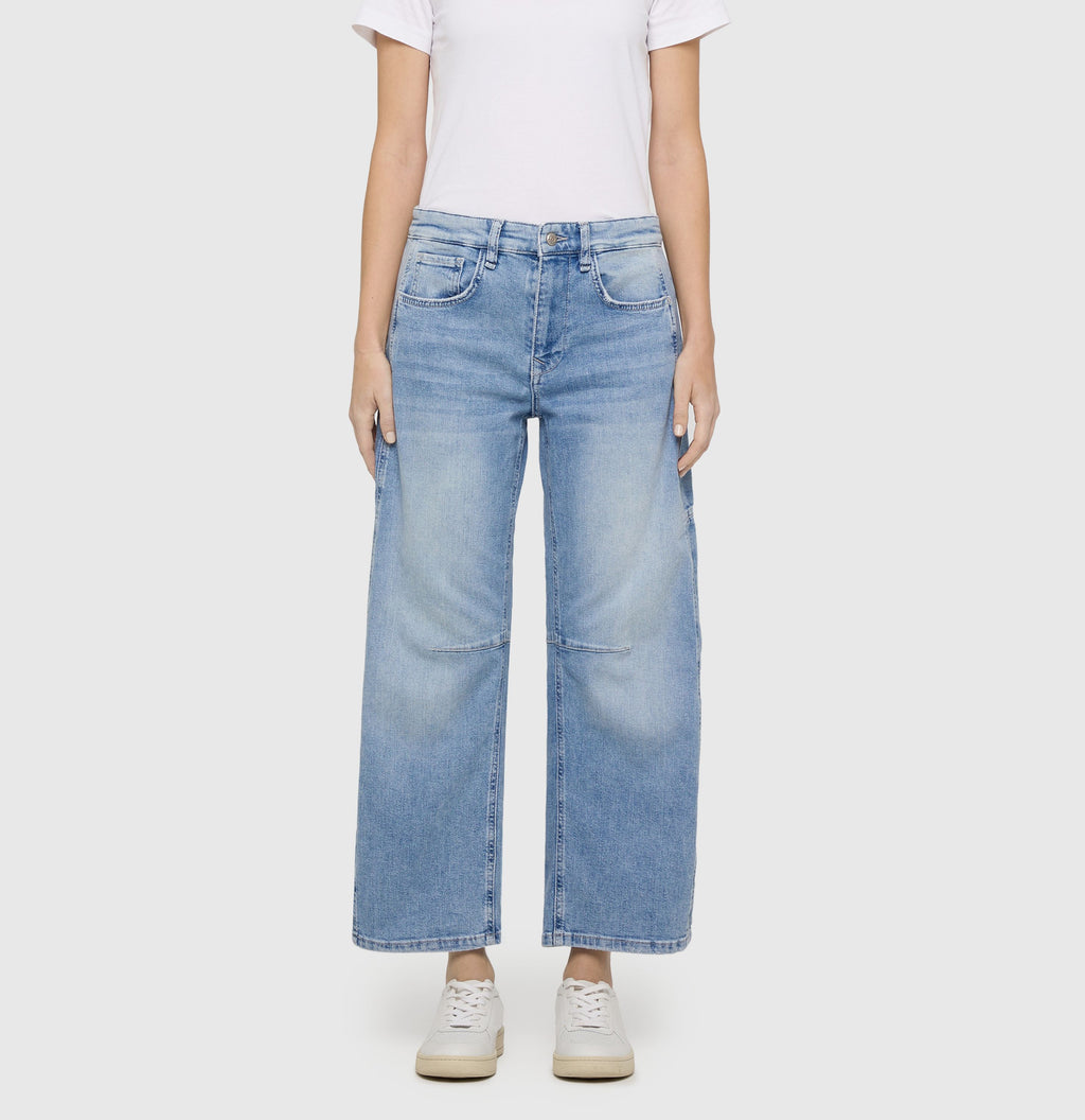 MAC JEANS - OHIO, Auth. comfort vintage denim - Barrel Fit - 3126-90-0333L-D410 - blau