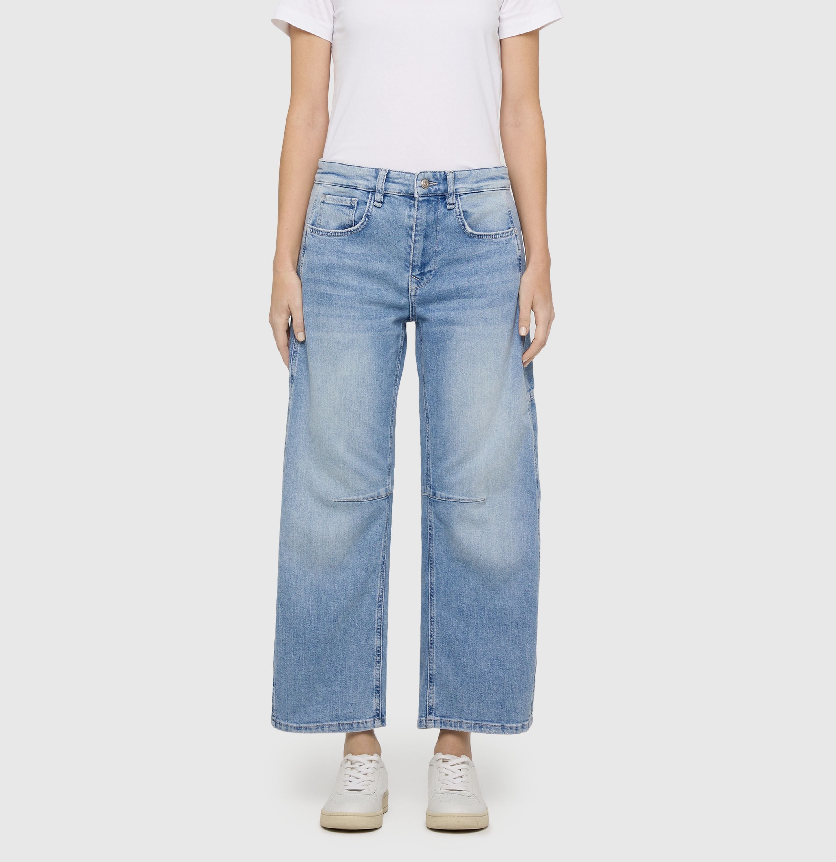 MAC JEANS - OHIO, Auth. comfort vintage denim - Barrel Fit - 3126-90-0333L-D410 - blau