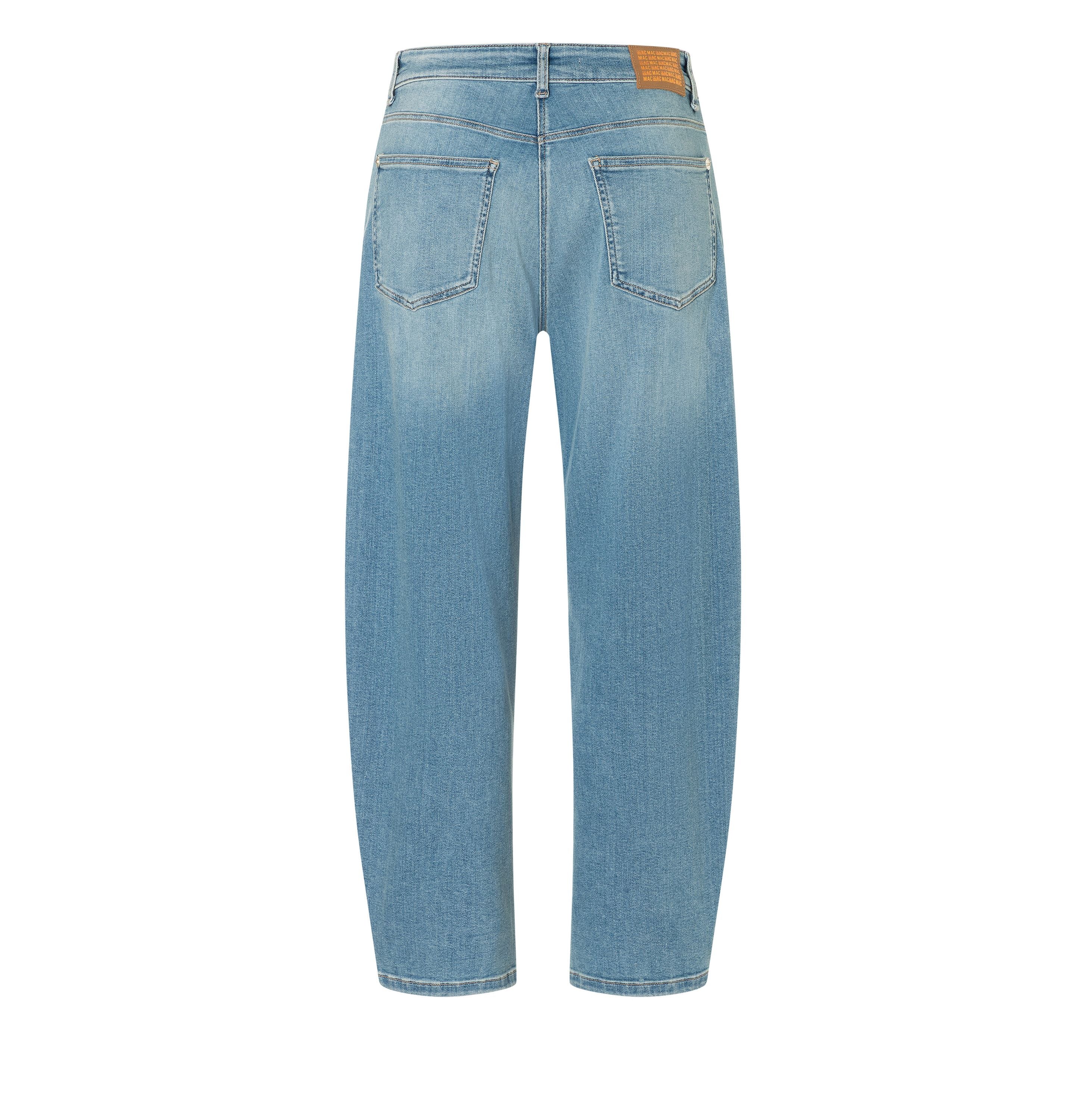 MAC JEANS - DANNI, Light authentic denim - Barrel Fit - 3110-90-0389L-D411 - blau