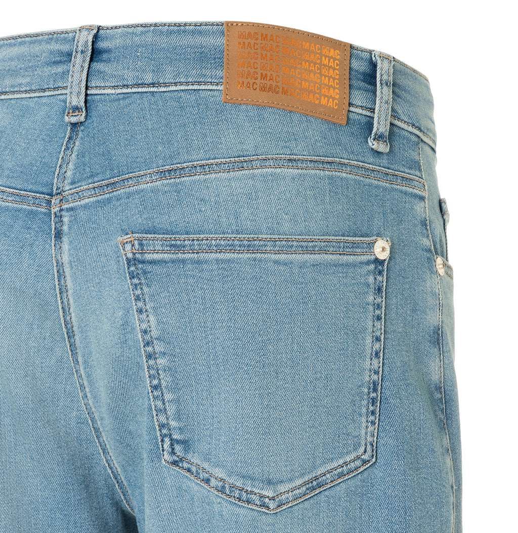 MAC JEANS - DANNI, Light authentic denim - Barrel Fit - 3110-90-0389L-D411 - blau