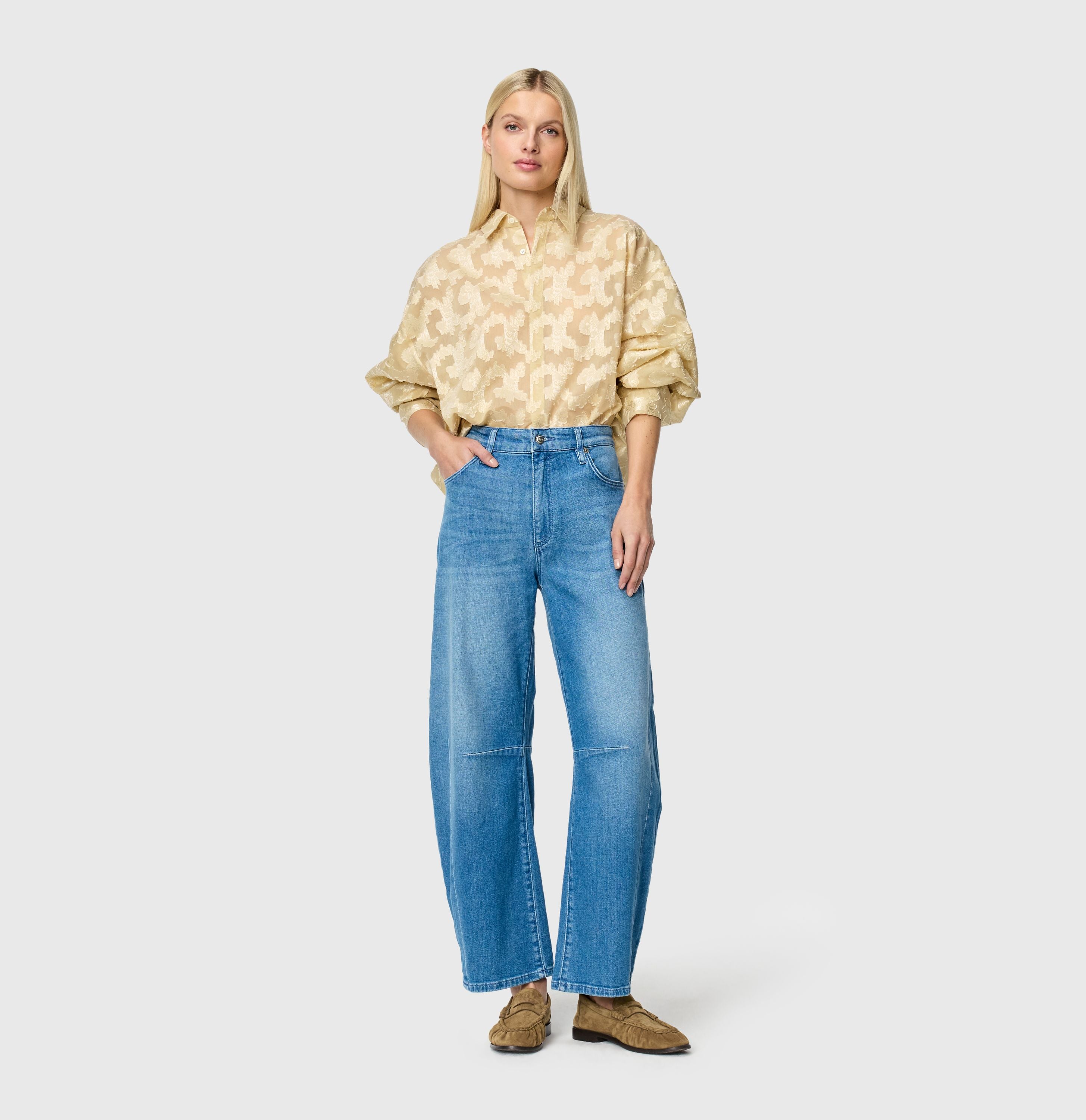 MAC JEANS - DAKOTA, Auth. comfort vintage denim - Barrel Fit - 3123-90-0333L-D420 - blau