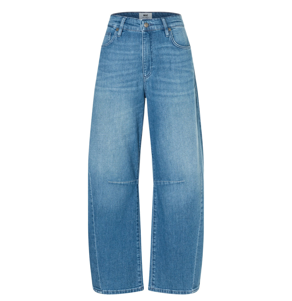 MAC JEANS - DAKOTA, Auth. comfort vintage denim - Barrel Fit - 3123-90-0333L-D420 - blau
