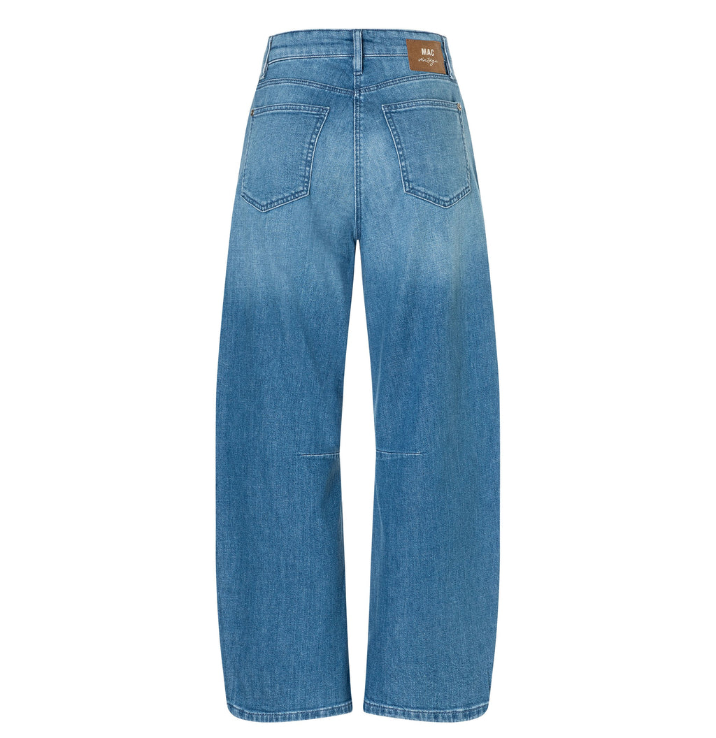MAC JEANS - DAKOTA, Auth. comfort vintage denim - Barrel Fit - 3123-90-0333L-D420 - blau