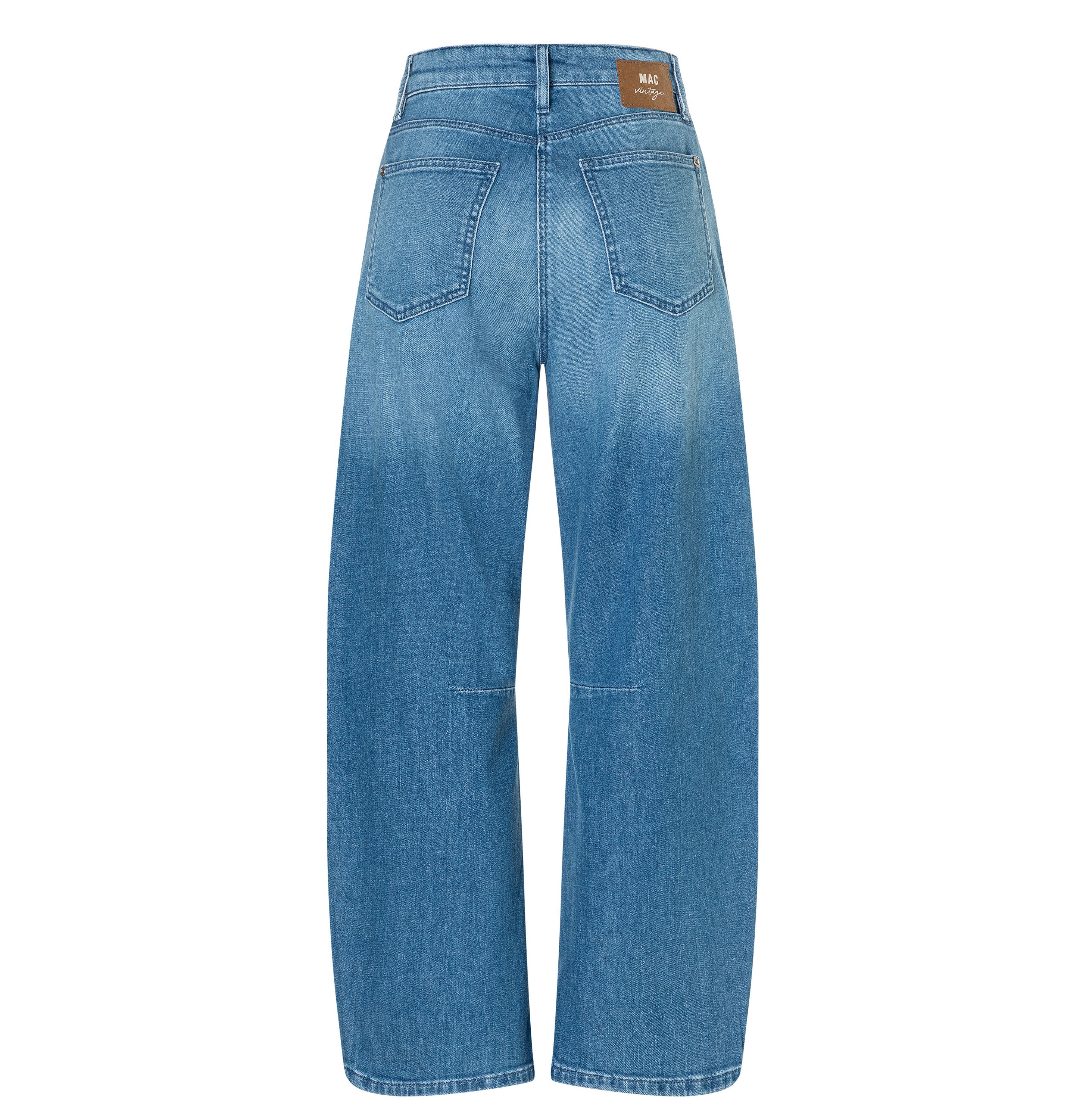 MAC JEANS - DAKOTA, Auth. comfort vintage denim - Barrel Fit - 3123-90-0333L-D420 - blau