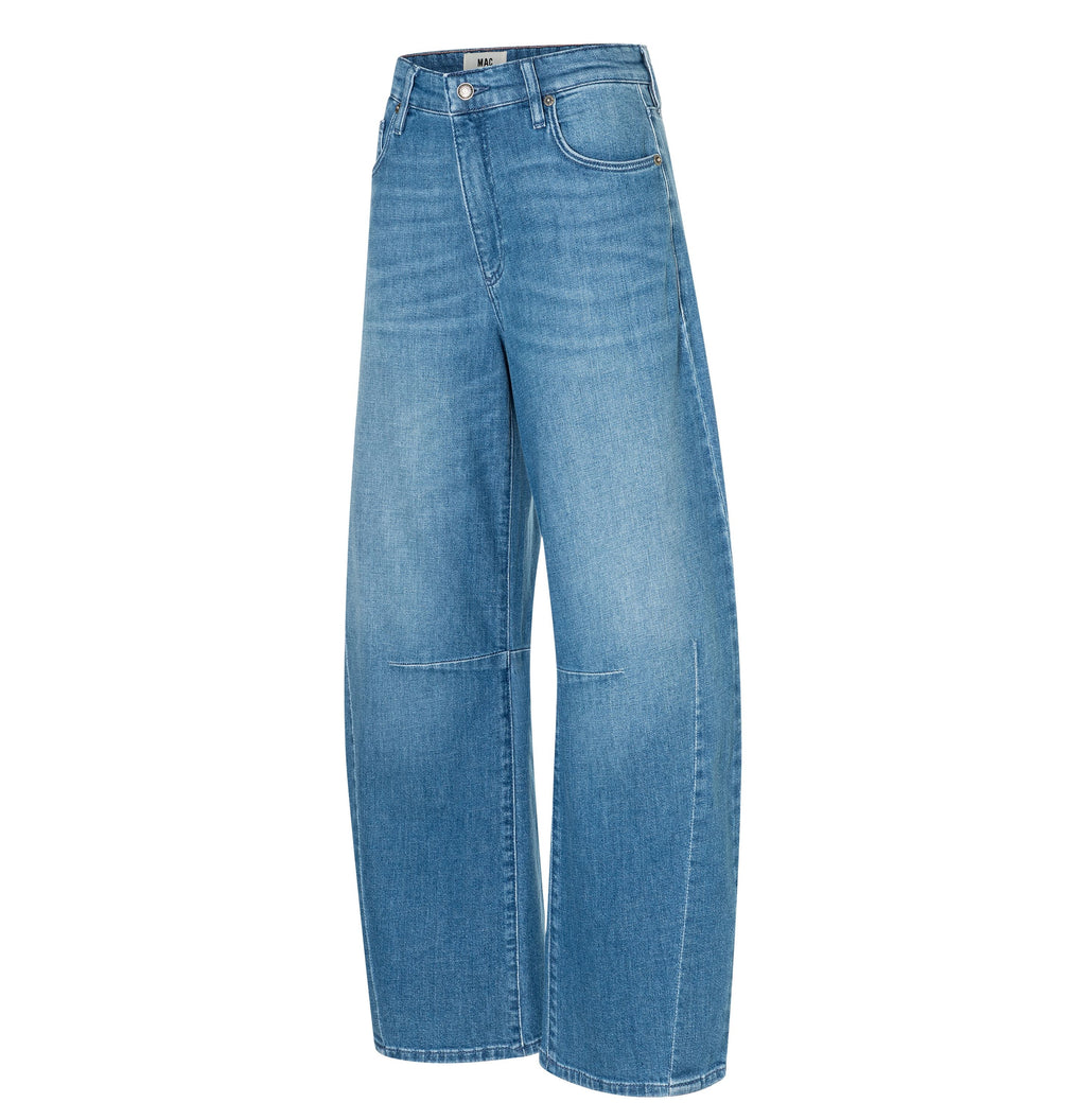 MAC JEANS - DAKOTA, Auth. comfort vintage denim - Barrel Fit - 3123-90-0333L-D420 - blau
