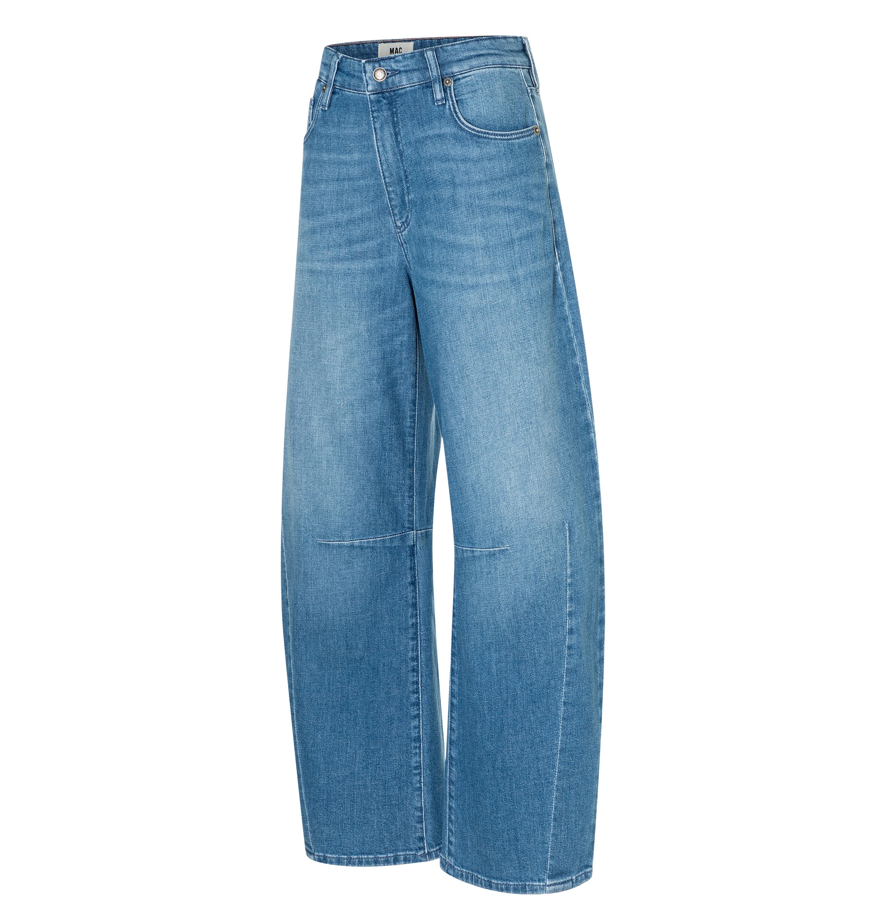 MAC JEANS - DAKOTA, Auth. comfort vintage denim - Barrel Fit - 3123-90-0333L-D420 - blau