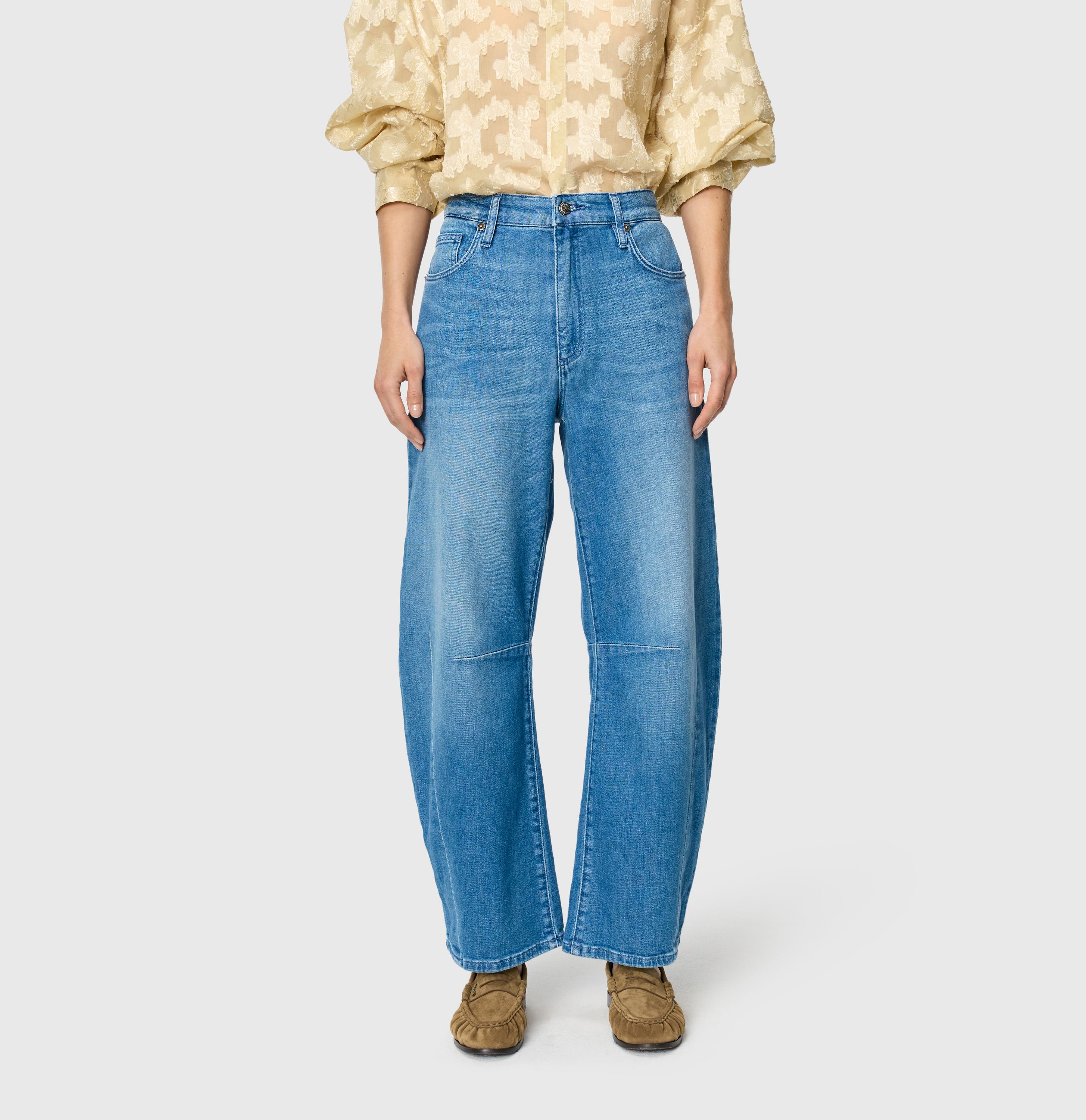 MAC JEANS - DAKOTA, Auth. comfort vintage denim - Barrel Fit - 3123-90-0333L-D420 - blau