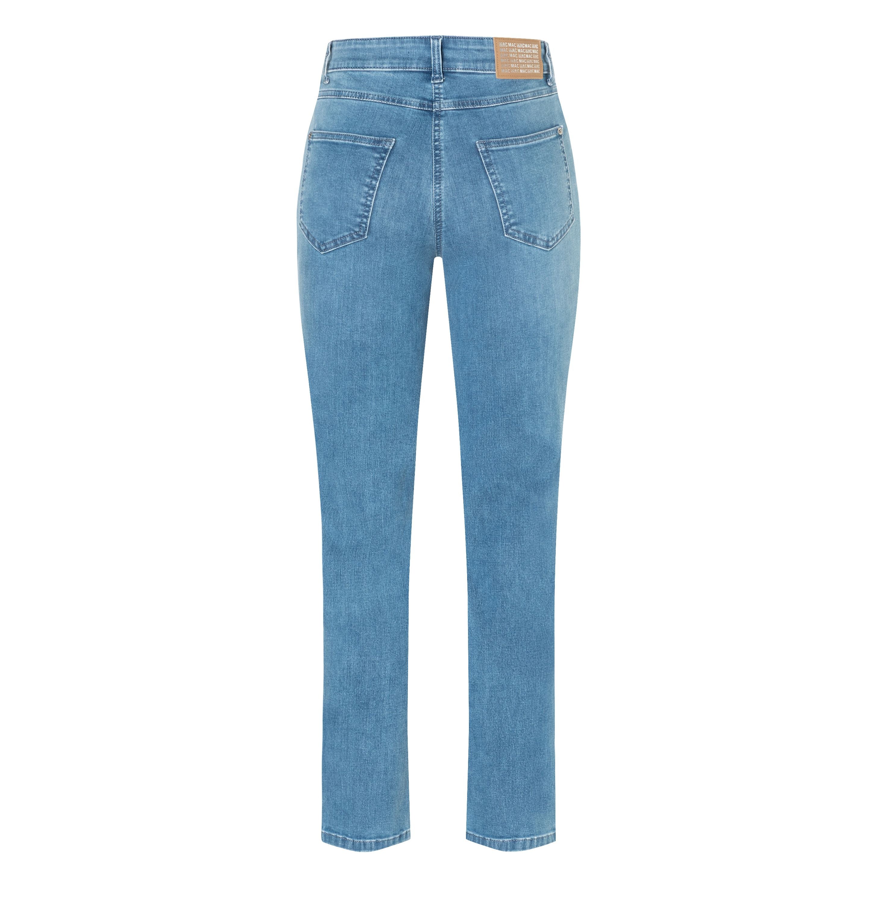 MAC JEANS - MELANIE, Authentic Stretch Denim - Straight Fit - 5040-90-0387L-D429 - blau