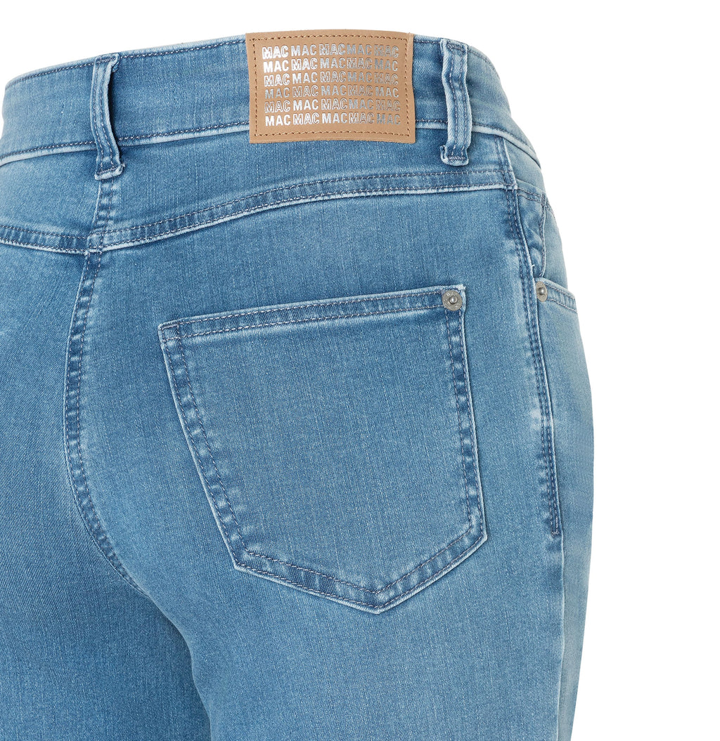 MAC JEANS - MELANIE, Authentic Stretch Denim - Straight Fit - 5040-90-0387L-D429 - blau