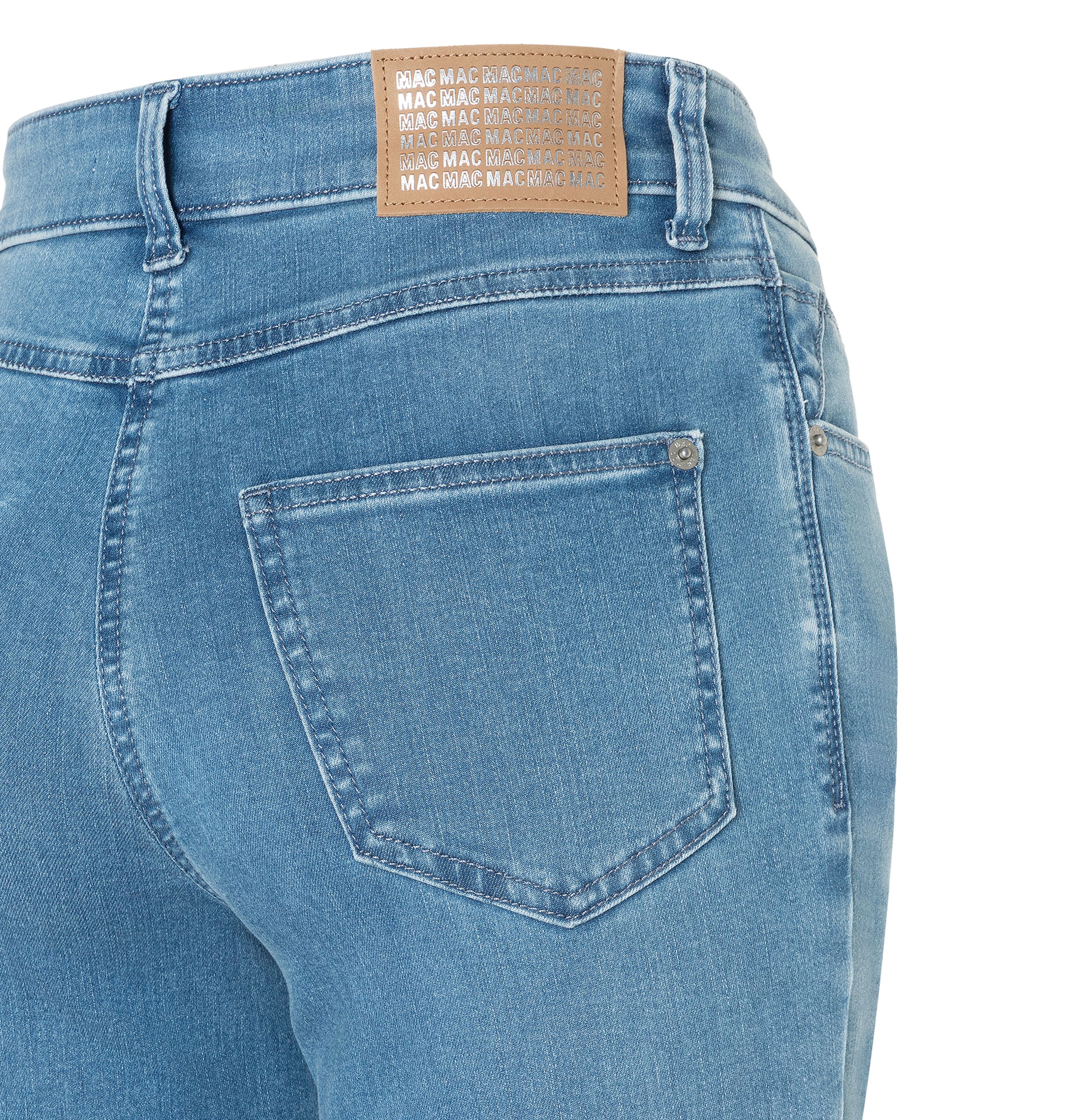 MAC JEANS - MELANIE, Authentic Stretch Denim - Straight Fit - 5040-90-0387L-D429 - blau