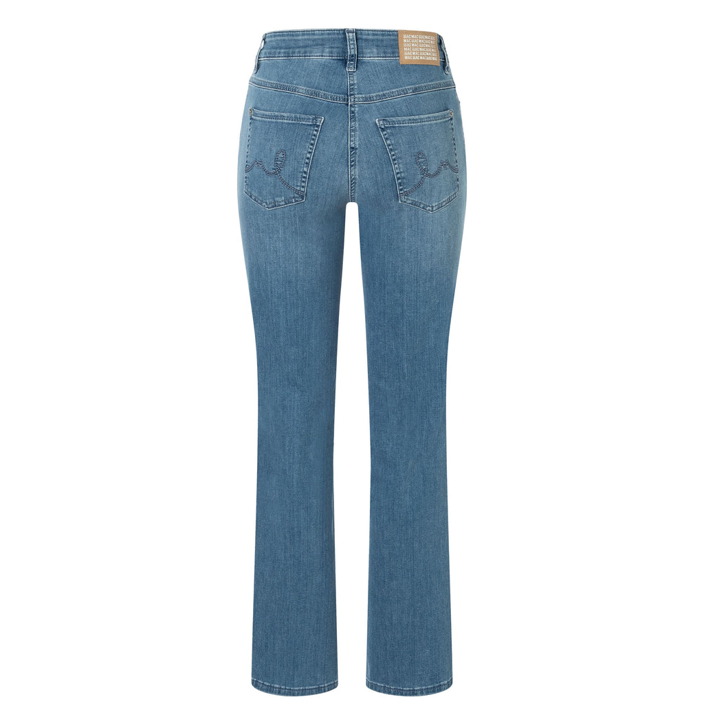 MAC JEANS - LAURA, Authentic Stretch Denim - Flared Fit - 5225-90-0387L-D429 - blau